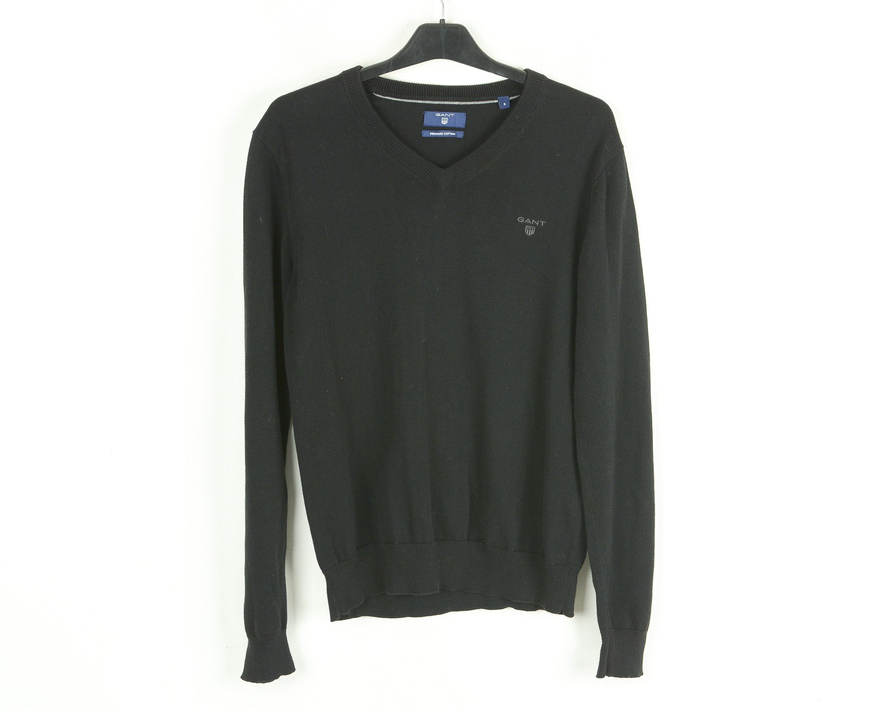 Gant Premium S Cotton Pullover V-Neck Jumper Sweater Top Size US S / EU 44-46 / 1 - 1 Thumbnail