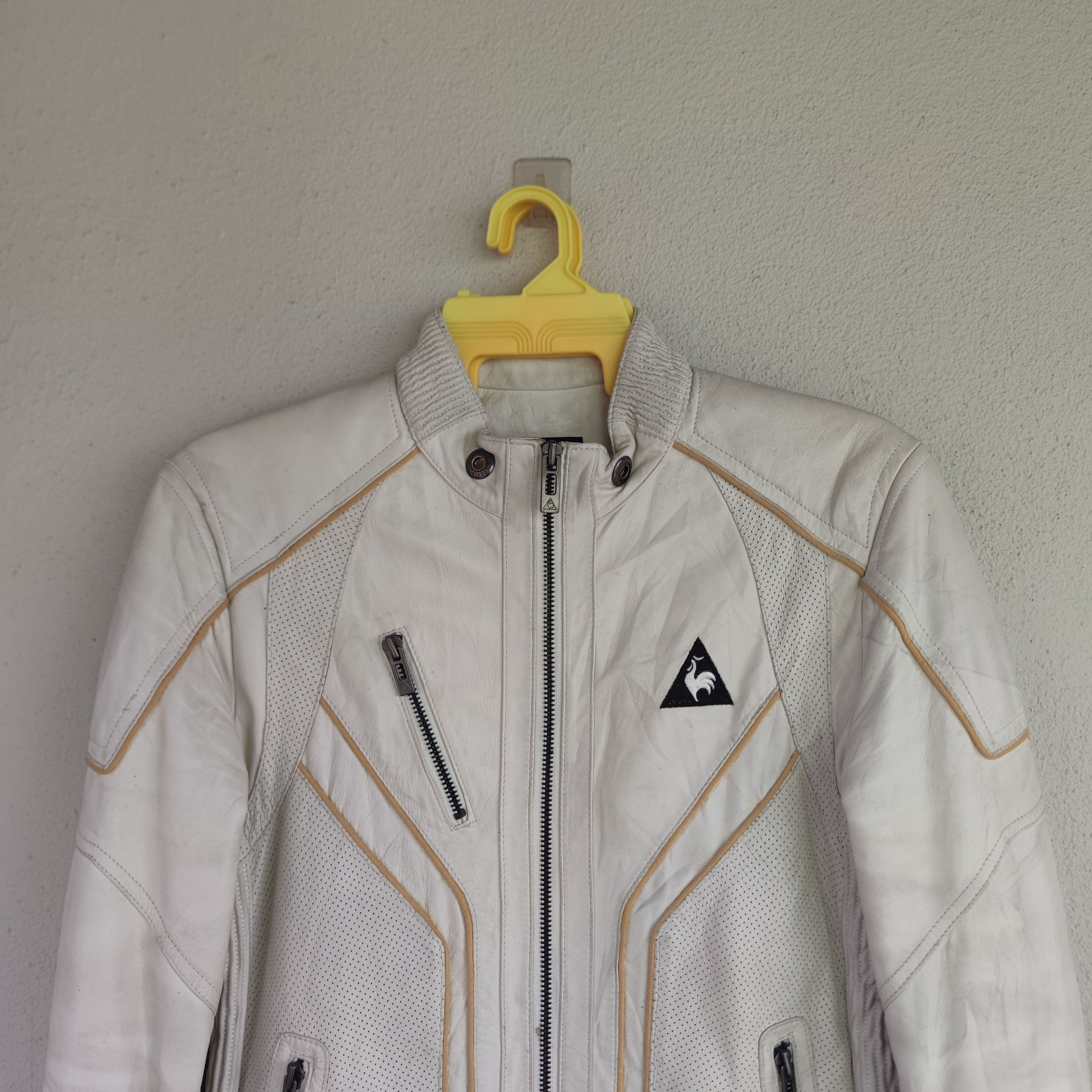 Le Coq Sportif SUPER RARE LE COQ SPORTIF x PEUGEOT 207 RC SHEEP SKIN JACKET Size US M / EU 48-50 / 2 - 12 Thumbnail