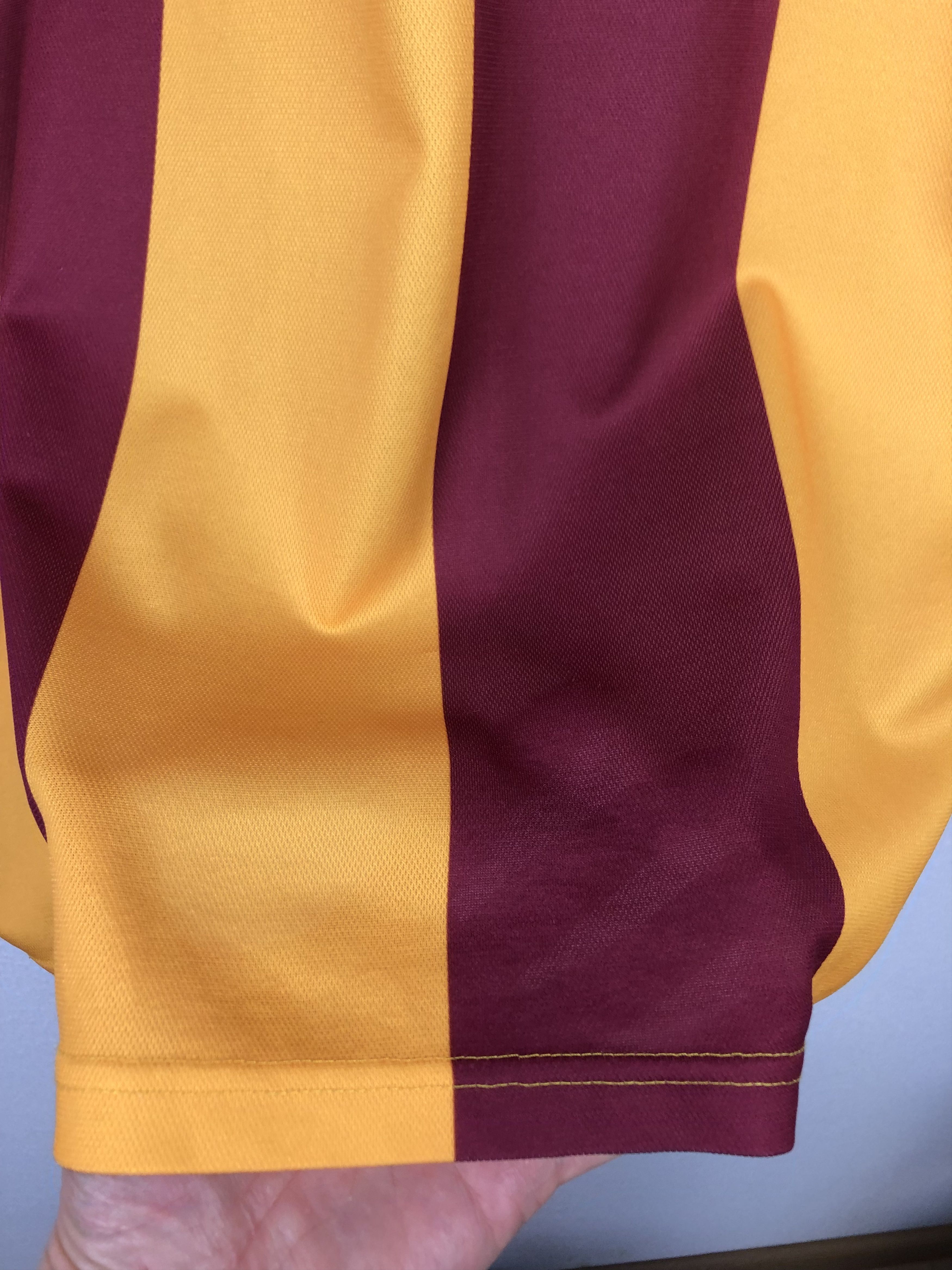 Vintage Bradford City Home football shirt 1999 Soccer Asics Jersey Size US M / EU 48-50 / 2 - 11 Thumbnail