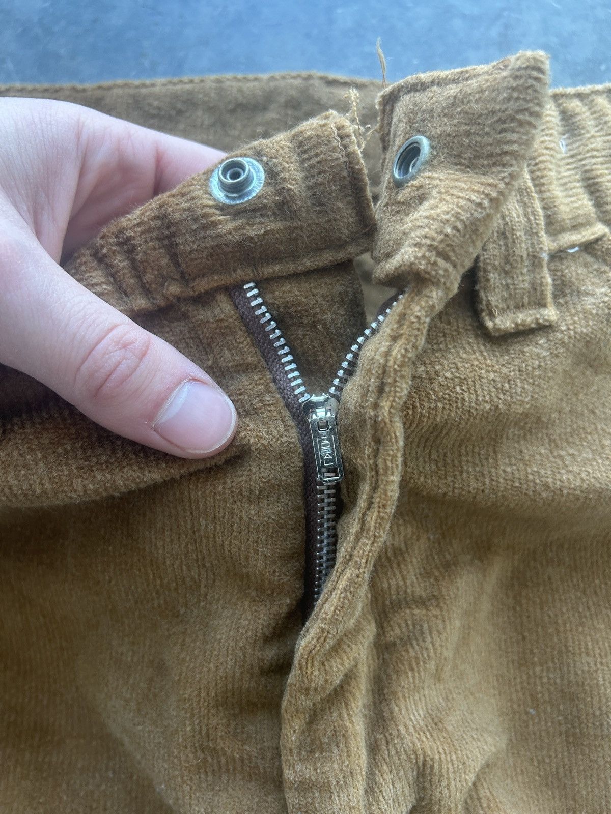 Vintage Vintage 70s Twister Flared Corduroy Pants Size US 31 - 3 Thumbnail