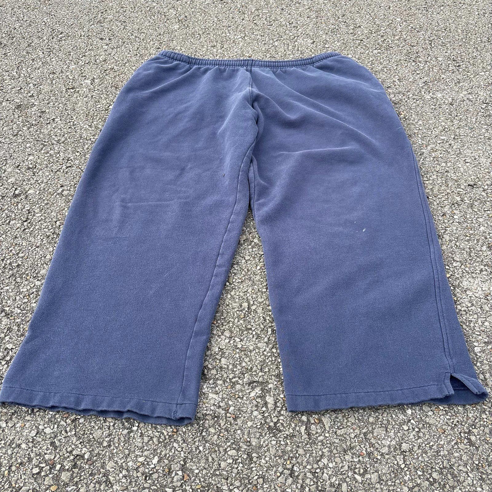 Nike Y2K Baggy Widelegged navy sweatpants Size US 36 / EU 52 - 7 Thumbnail
