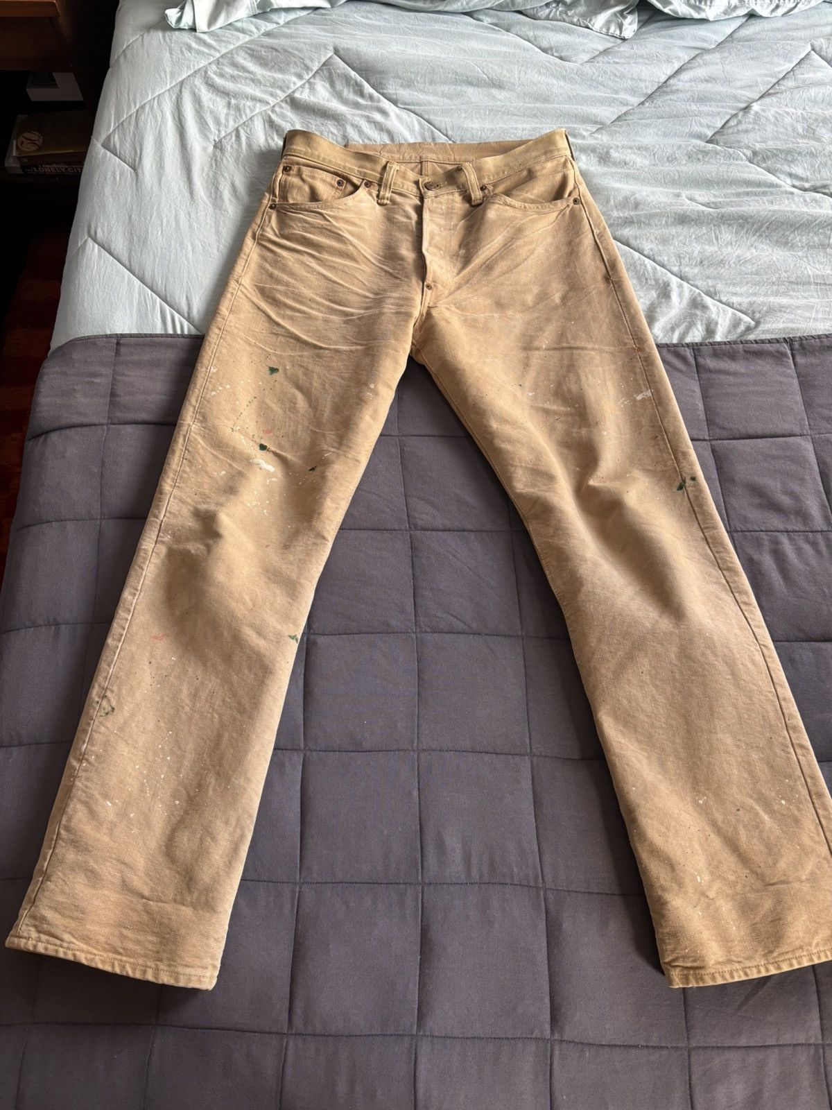 Warehouse & Co. WW2 40s Reissue Duck Canvas Pants Size US 32 / EU 48 - 1 Thumbnail