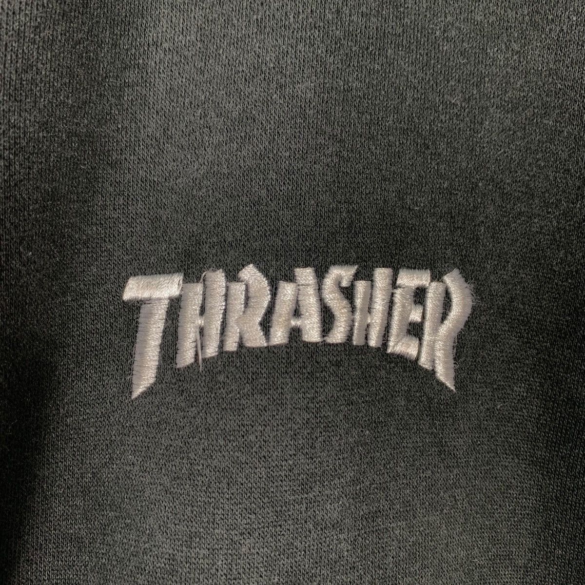 Thrasher Trashed THRASHER Big Logo Zipper Hoodies #0707-C32 Size US M / EU 48-50 / 2 - 16 Thumbnail