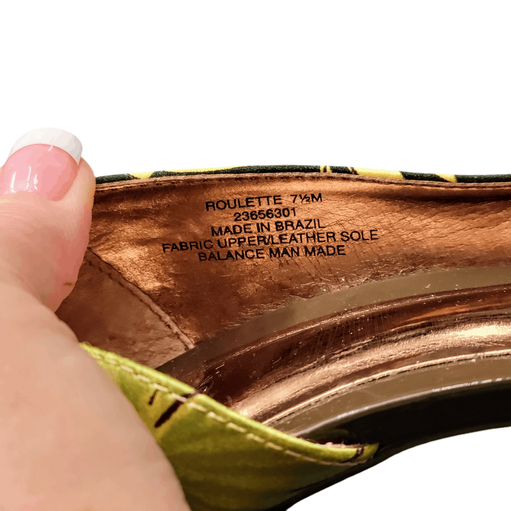 NBDN Nobrandedon Carlos Santana Roulette Green Savage Heels Pumps Shoes High Size US 7.5 / IT 37.5 - 9 Thumbnail