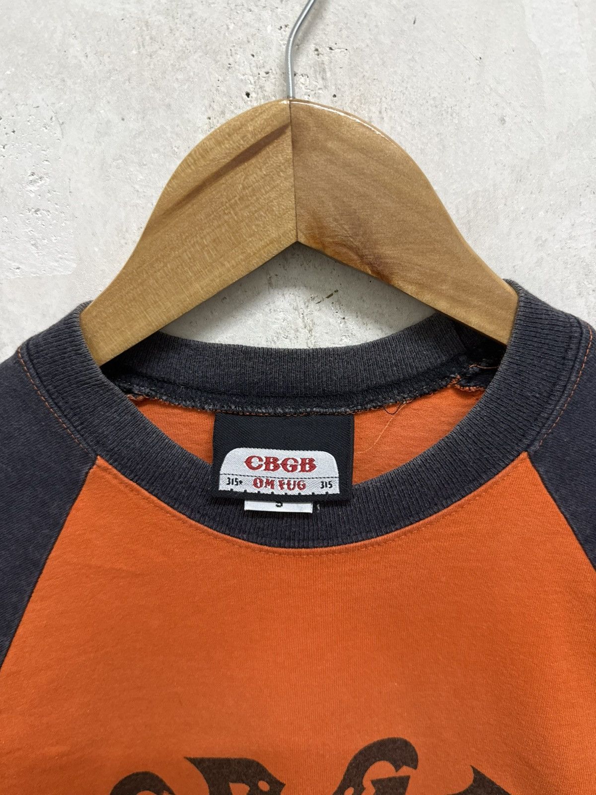 Band Tees Vintage CBGB and OMFUG Raglan Band Tees Made in USA Size US M / EU 48-50 / 2 - 4 Thumbnail
