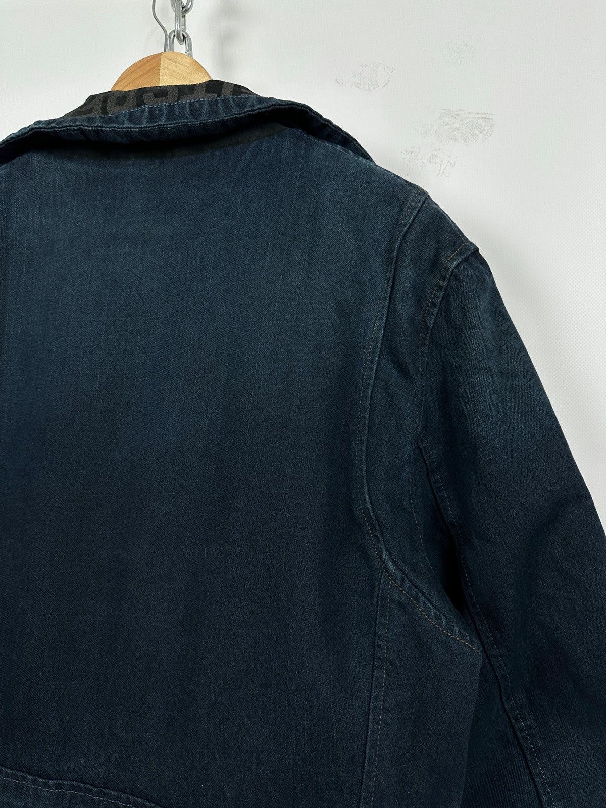 Diesel Vintage Diesel Denim Double Breasted Sherpa Coat Jacket Size US L / EU 52-54 / 3 - 20 Thumbnail
