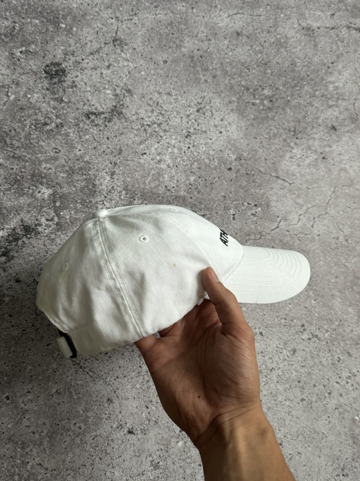 Nike × Vintage Vintage Nike Athletis sima Y2K cap hat Size ONE SIZE - 7 Thumbnail