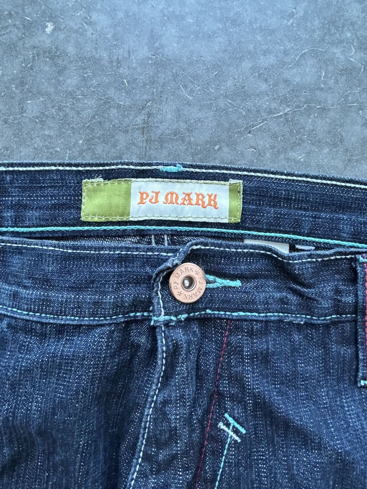 JNCO Vintage Y2K PJ Mark Baggy Denim Jeans Skater Pinkman Size US 38 / EU 54 - 6 Thumbnail