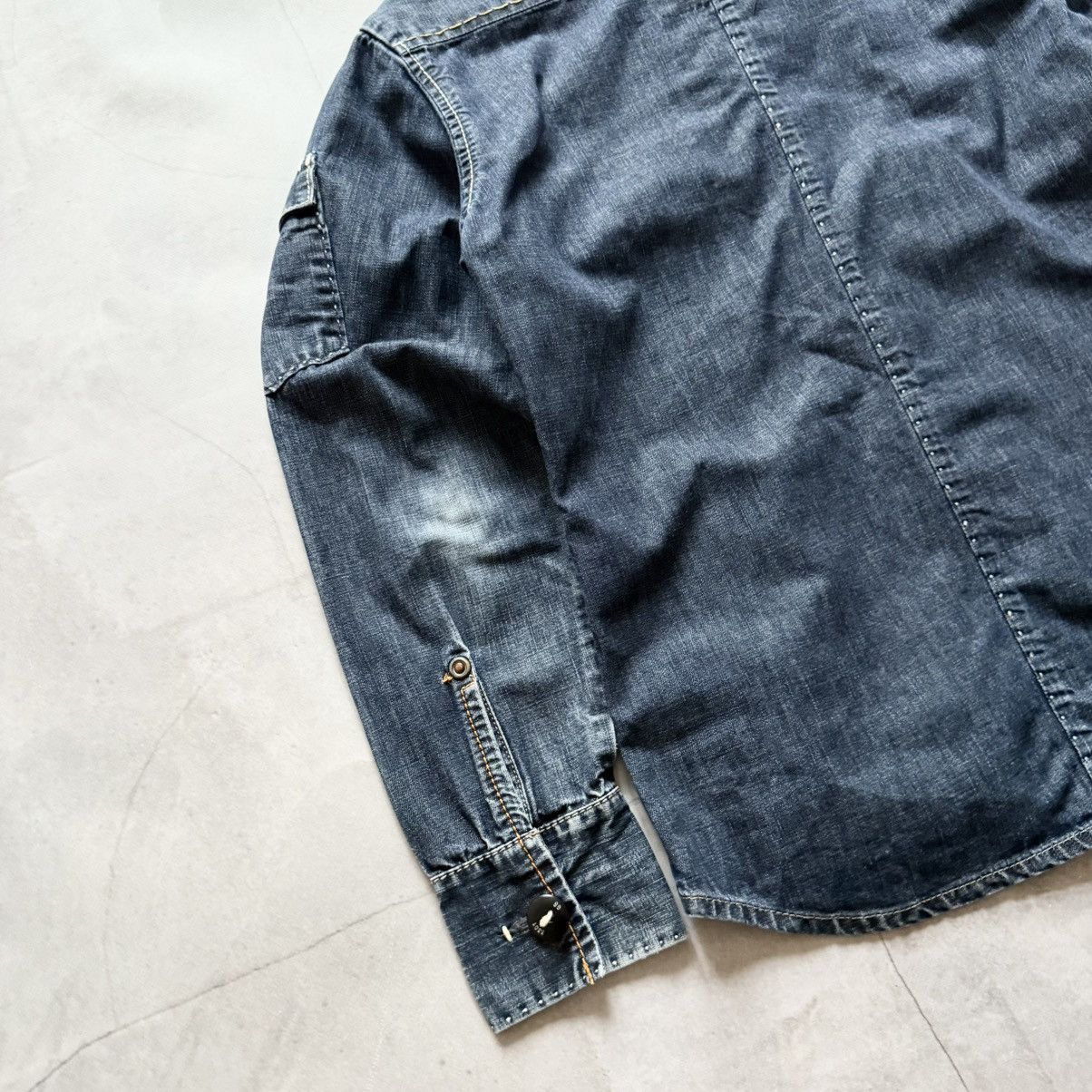 G-Star G-Star Handcrafted Rare Denim Shirt Jacket Size US L / EU 52-54 / 3 - 7 Thumbnail