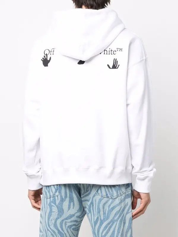 Off-White White Miami Design District Flagship Oversized Hoodie Size US XL / EU 56 / 4 - 3 Thumbnail
