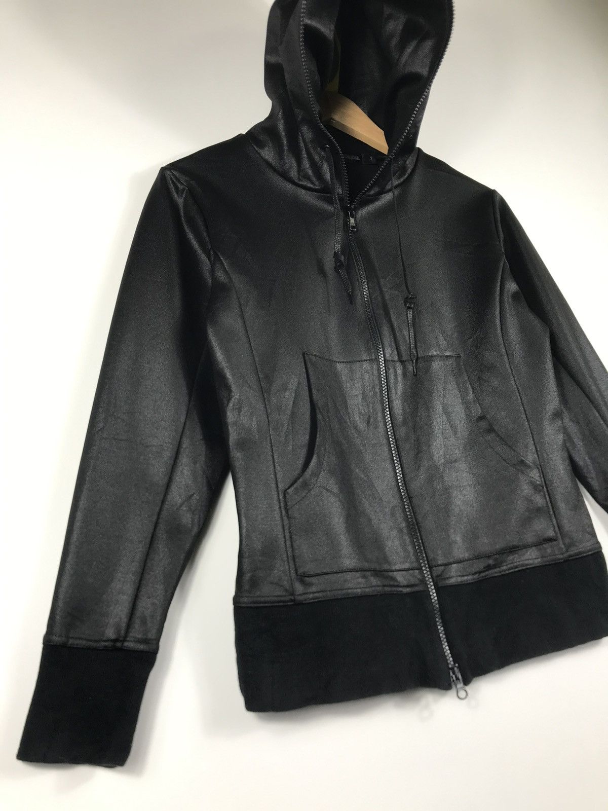 If Six Was Nine × Japanese Brand × Schlussel 🔥Schlussel Hooded Full Zipper Sweater Jacket Size XS / US 0-2 / IT 36-38 - 3 Thumbnail