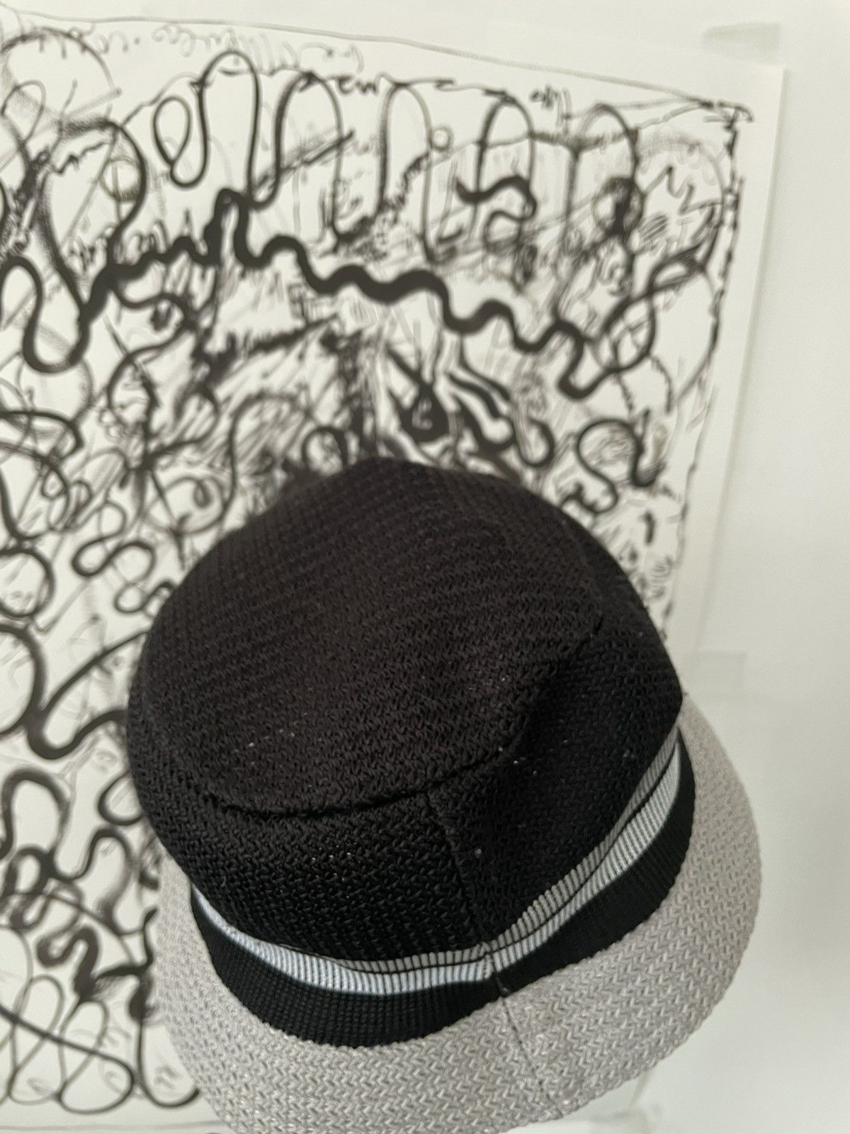 Kangol × Vintage 🔥Kangol🔥 Bucket Hat Colour Black/Grey Style Y2k Size ONE SIZE - 3 Thumbnail