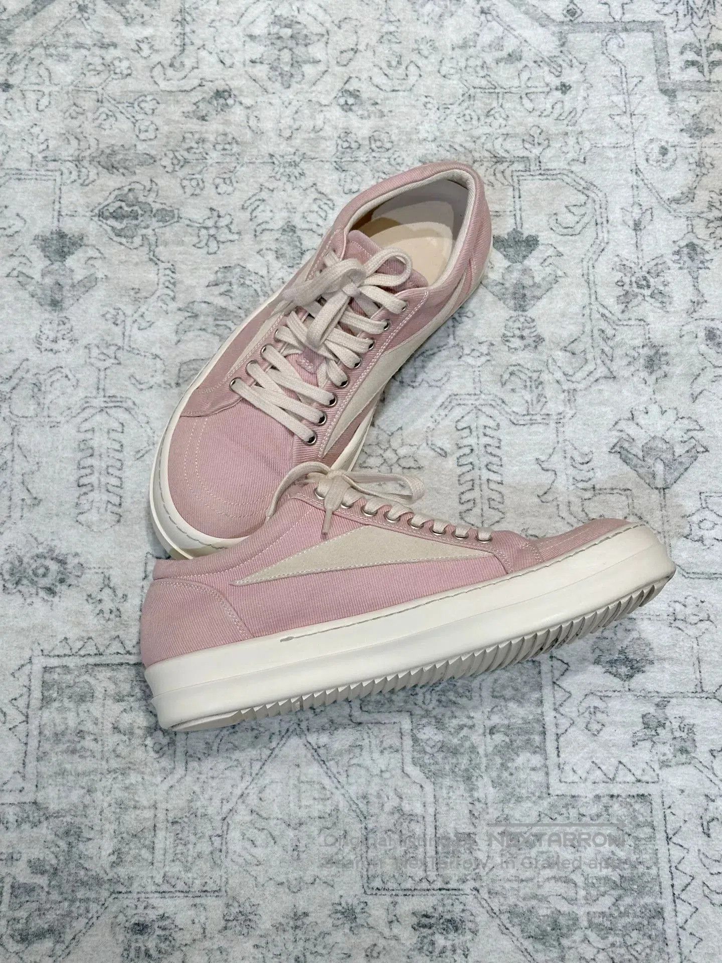 Rick Owens Rick Owens x Vans Canvas Pink Shoes. Size US 8.5 / EU 41-42 - 5 Thumbnail