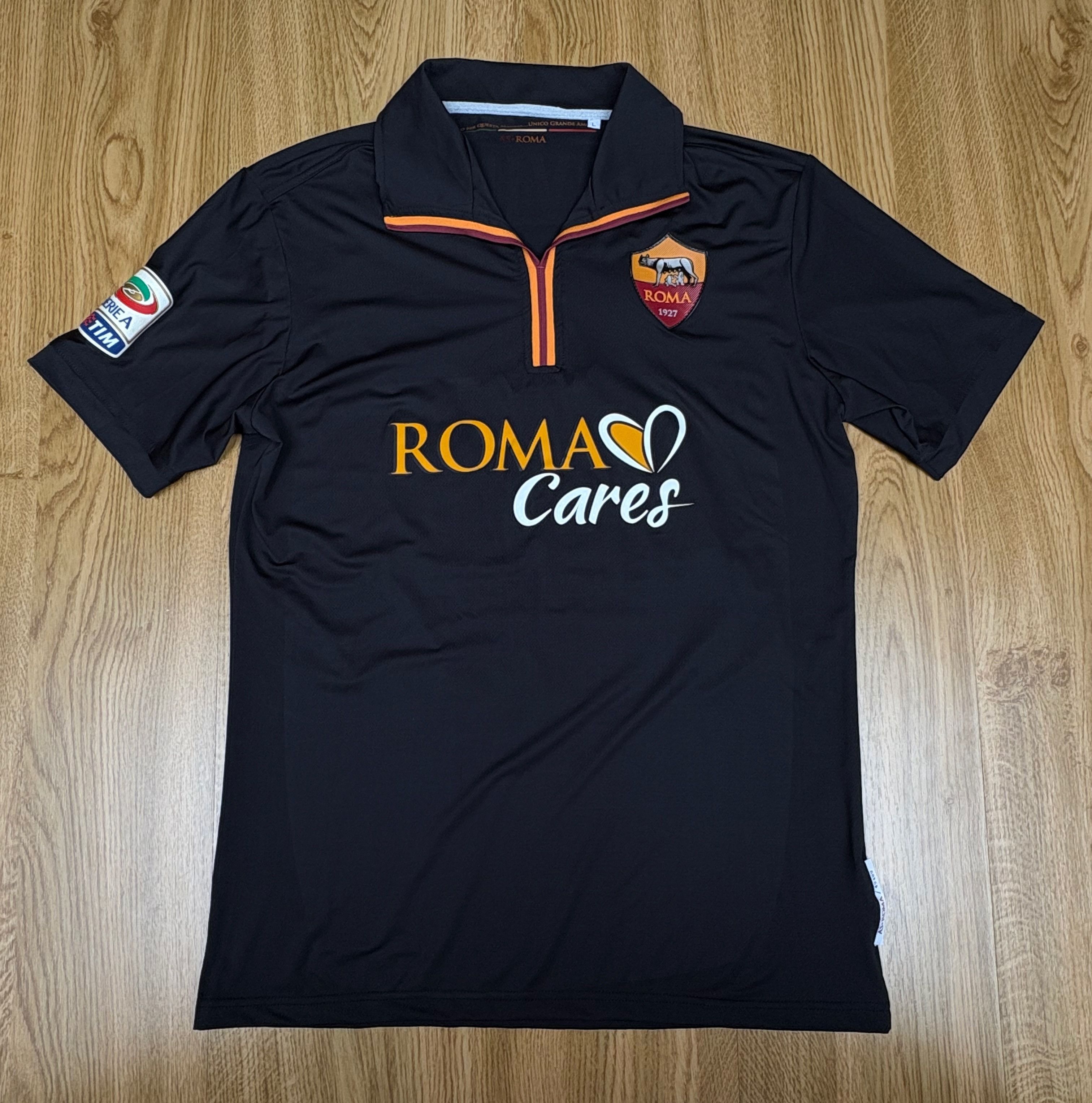 Other AS Roma 2013/14 Third Jersey – Gervinho 27 – Match-Issued Size US L / EU 52-54 / 3 - 2 Thumbnail