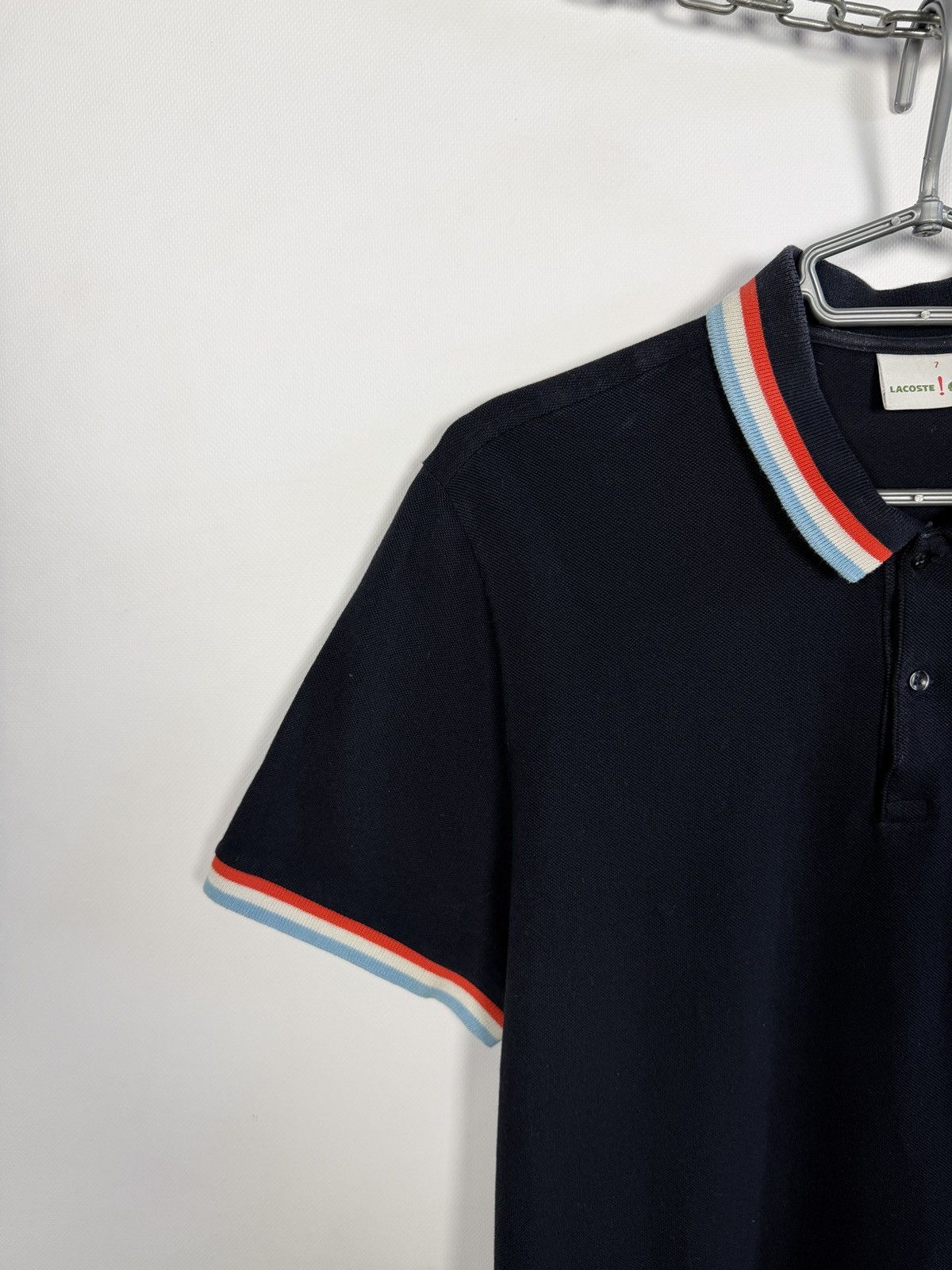 Lacoste Lacoste Live Short Sleeve Polo Shirt Crocodile Logo Size 7 Size US XL / EU 56 / 4 - 3 Thumbnail