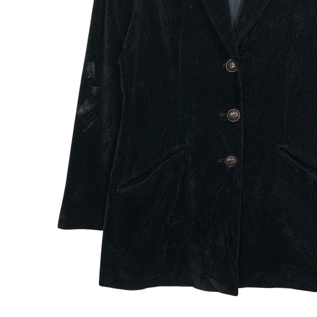 Krizia Evex By Krizia Velvet Jacket Size M / US 6-8 / IT 42-44 - 3 Thumbnail
