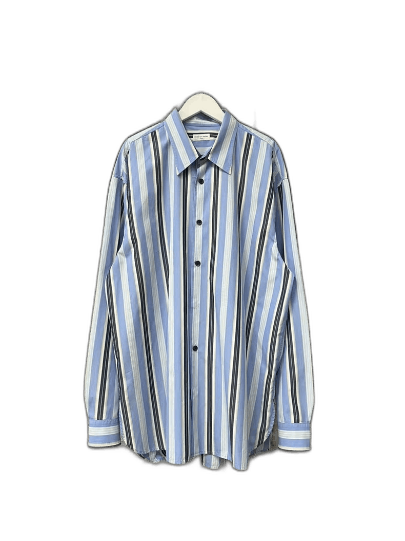 Dries Van Noten Dries Van Noten Striped Long Sleeve Shirt Size US S / EU 44-46 / 1 - 1 Thumbnail
