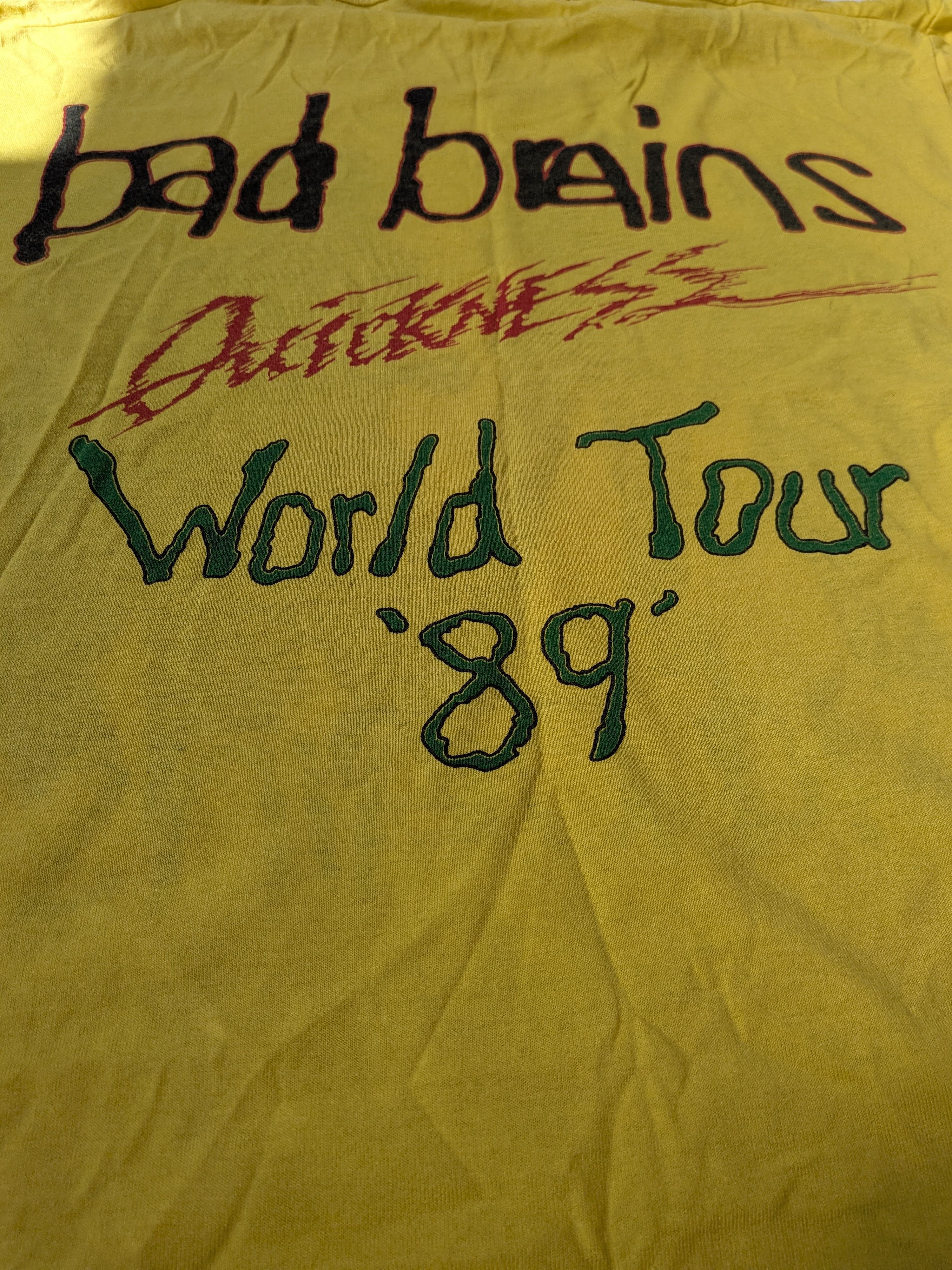 Other Bad Brains ultra rare Quickness Tour [Liverpool '89] T Shirt Size US XL / EU 56 / 4 - 7 Thumbnail