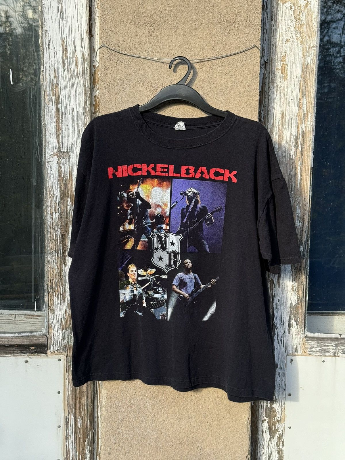 Anvil × Band Tees × Vintage Vintage Nickelback USA tour tee Size US XL / EU 56 / 4 - 1 Thumbnail