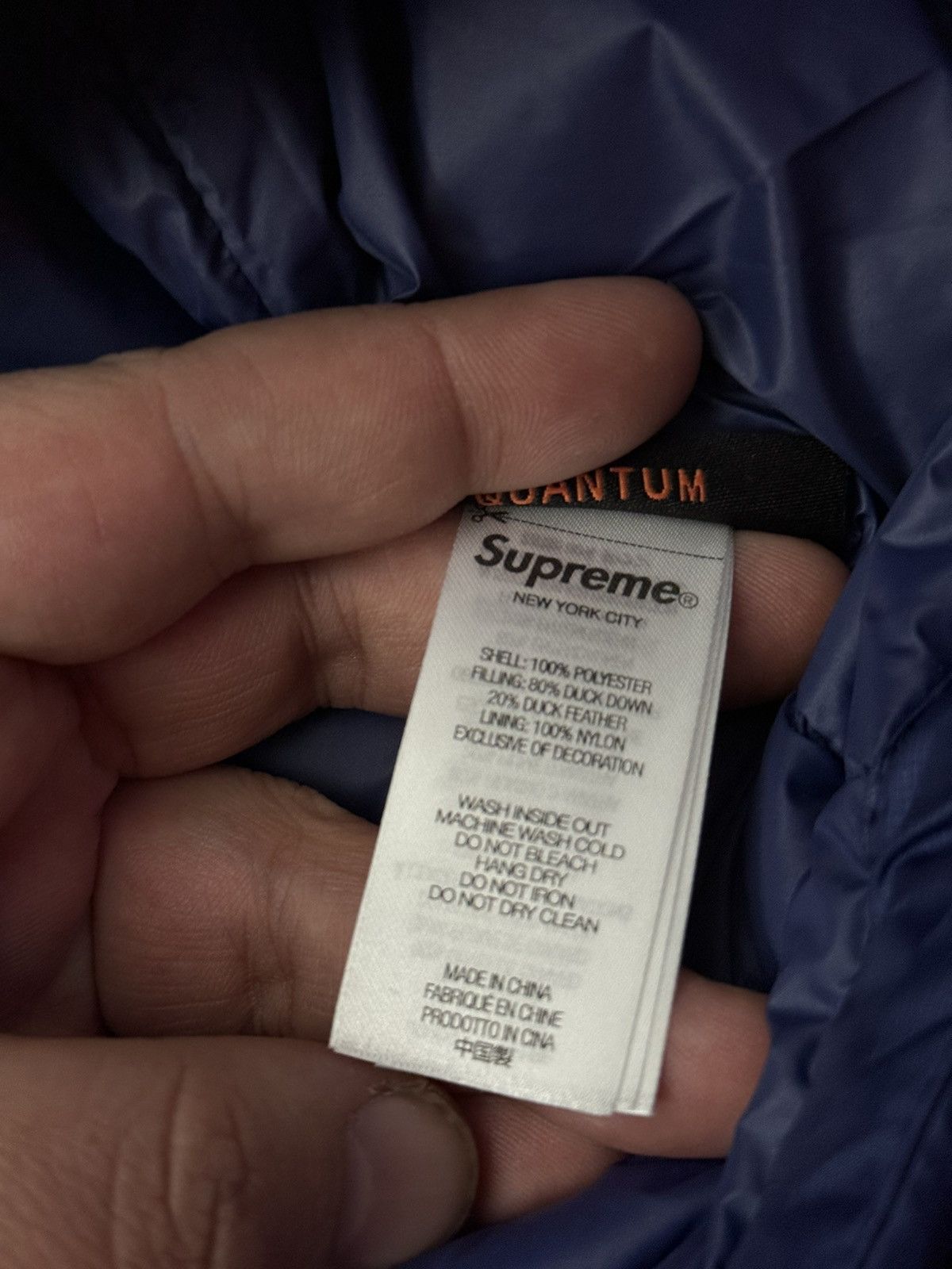 Supreme Supreme Micro Down Half Zip Hooded Pullover (FW24) Size US XXL / EU 58 / 5 - 5 Thumbnail