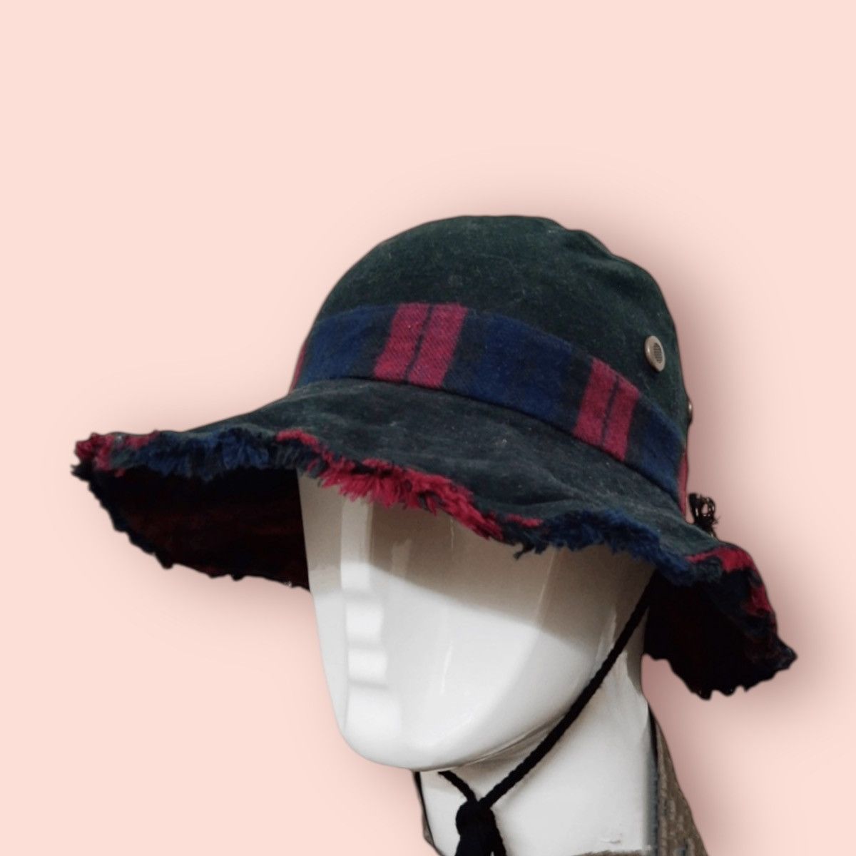 Vintage VINTAGE WOOL BLEND OUTDOOR BUCKET HAT Size ONE SIZE - 6 Thumbnail