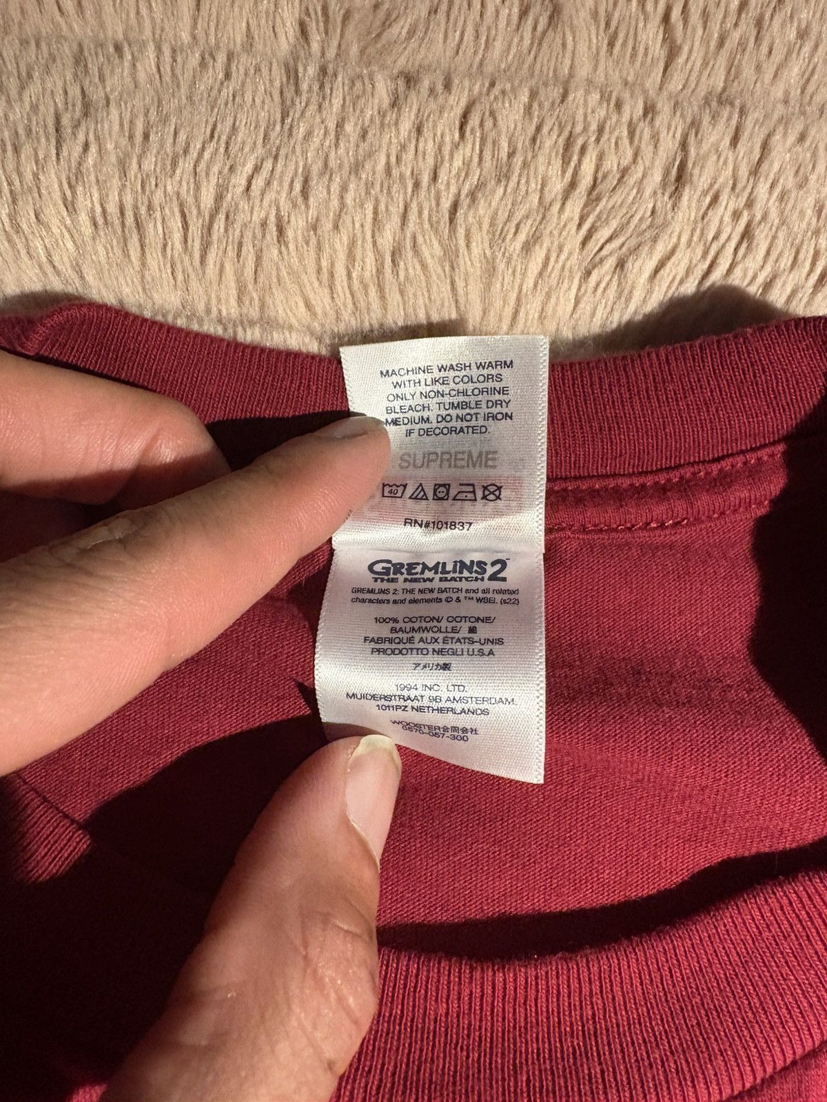 Supreme Gremlins Supreme tee Size US XL / EU 56 / 4 - 5 Thumbnail