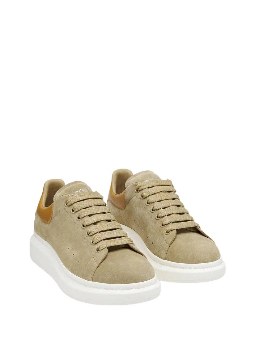 Alexander McQueen MCQUEEN Oversized Dark Caramel Suede Sneakers New Size US 11 / EU 44 - 2 Thumbnail