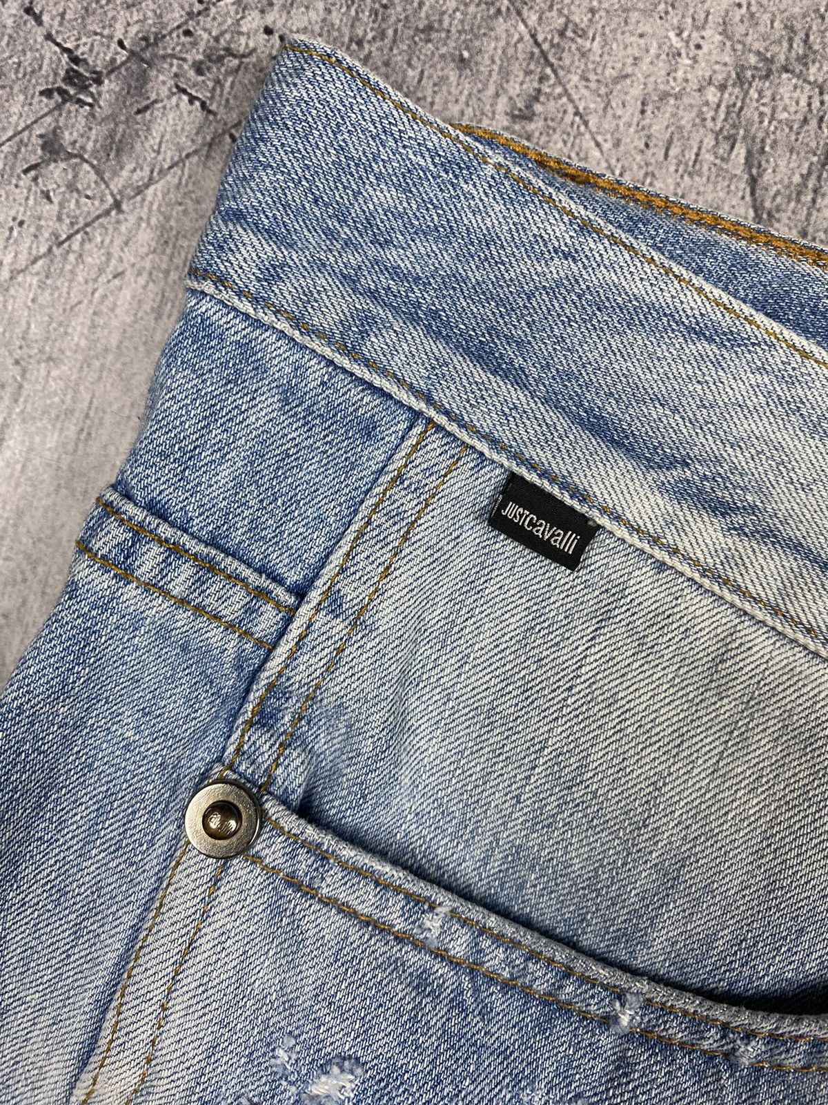 Just Cavalli Vintage Just Cavalli Designer Denim Jeans Shorts Size US 30 / EU 46 - 7 Thumbnail