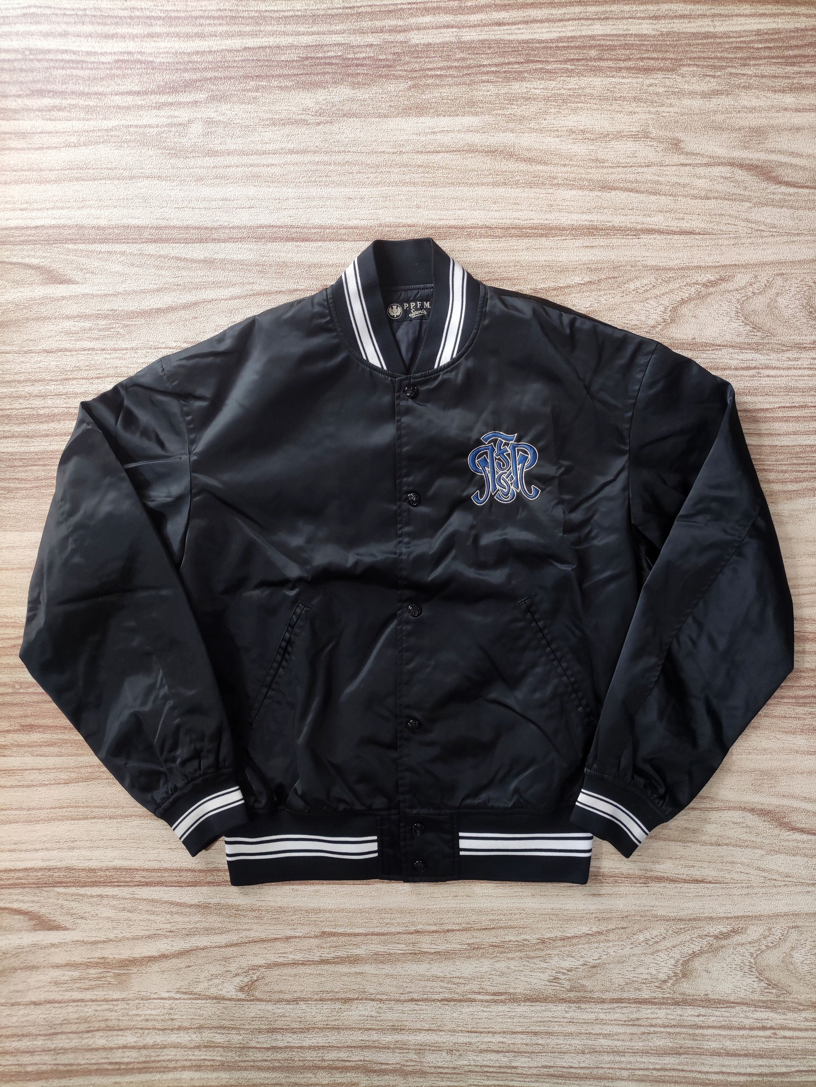 PPFM × Vintage PPFM SPORTS SPELL OUT LOGO VARSITY JACKET Size US L / EU 52-54 / 3 - 4 Thumbnail