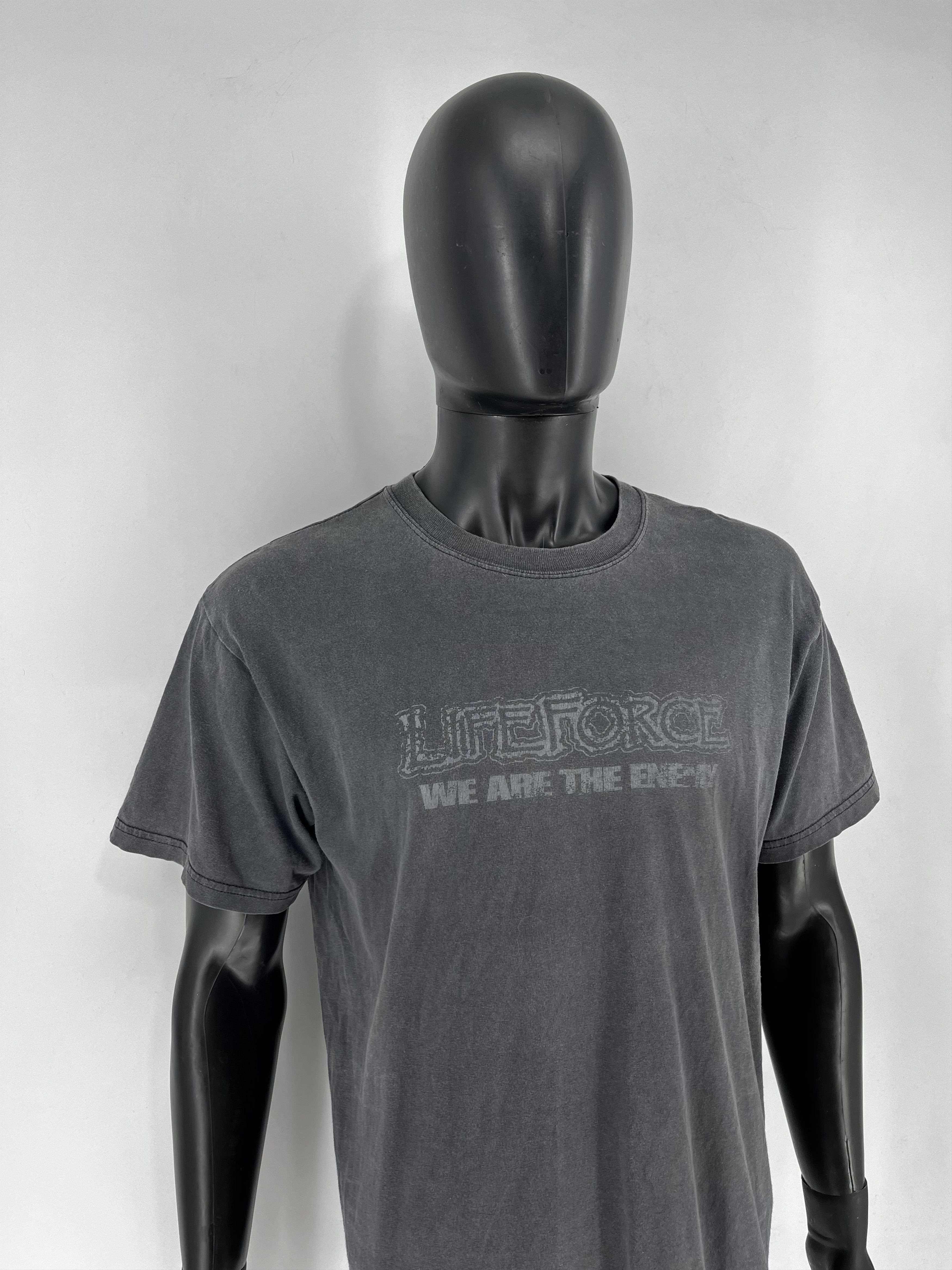 Band Tees Vintage Y2K LIFEFORCE WE ARE THE ENEMY 90S Size US L / EU 52-54 / 3 - 3 Thumbnail