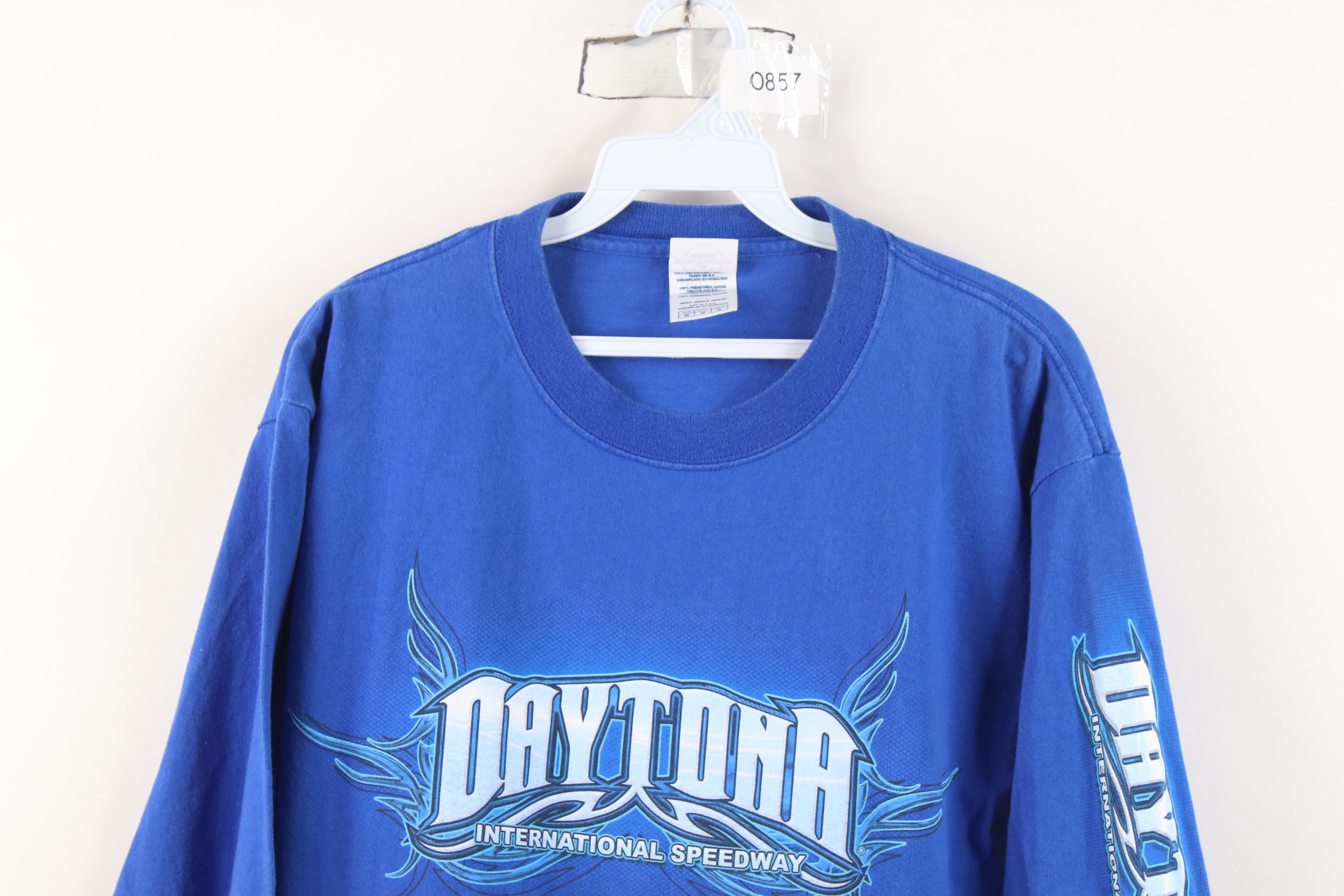 Vintage Vintage Y2K International Speedway Long Sleeve T-Shirt Size US M / EU 48-50 / 2 - 2 Thumbnail