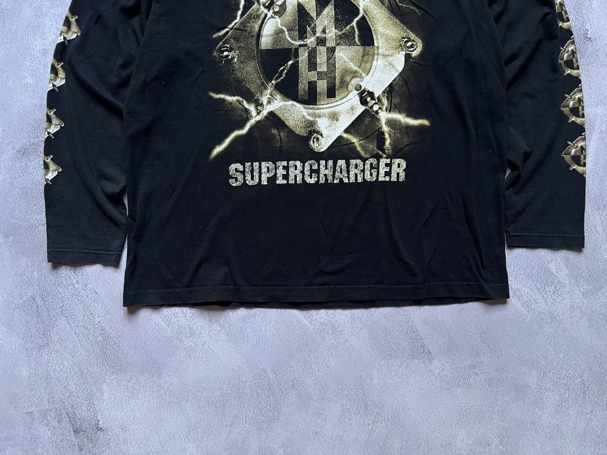 Vintage 2001 Machine Head Supercharger Long sleeve Tshirt