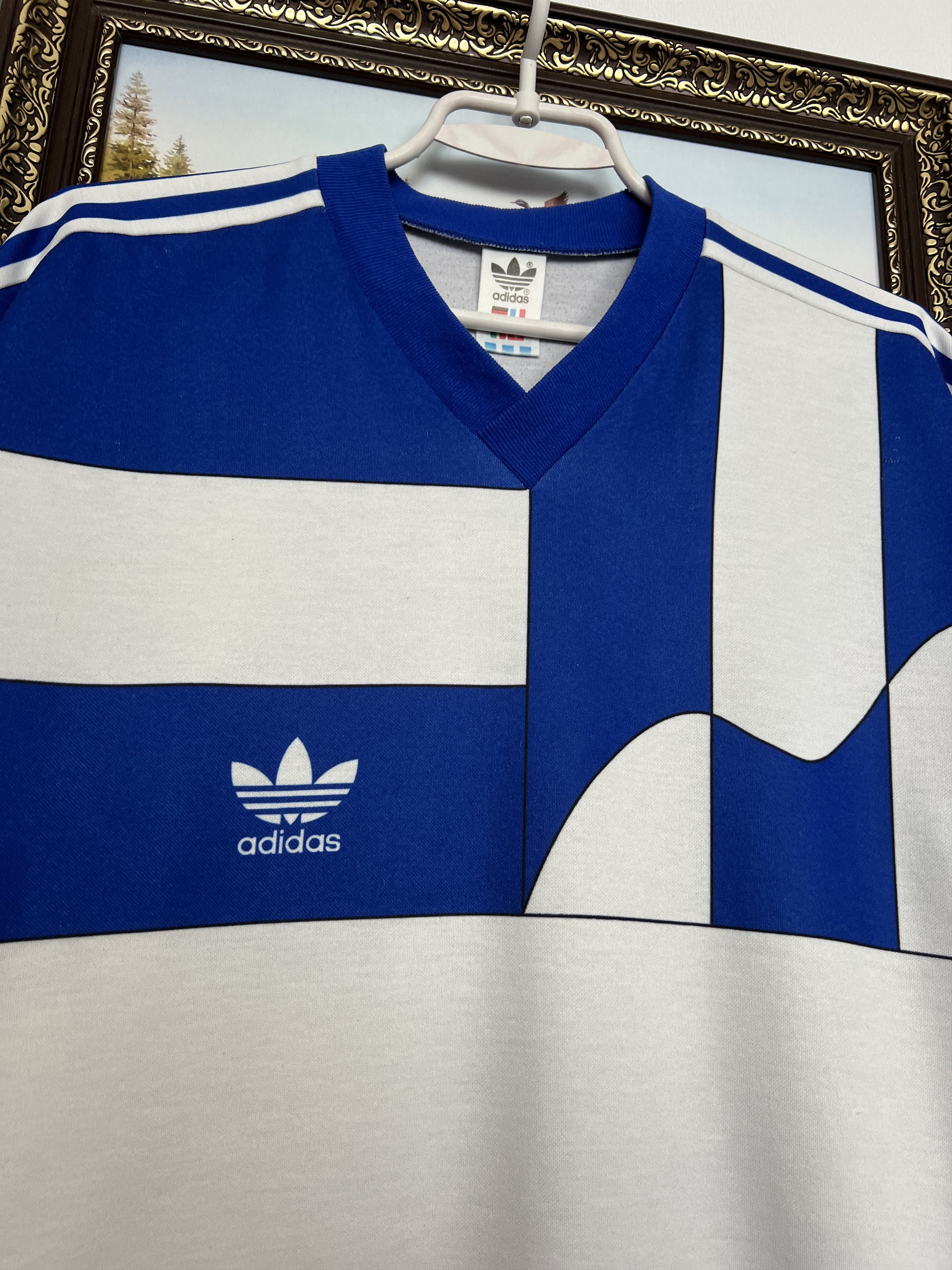 Adidas Vintage 90's Football Template Shirt Soccer Jersey Trikot Size US L / EU 52-54 / 3 - 3 Thumbnail