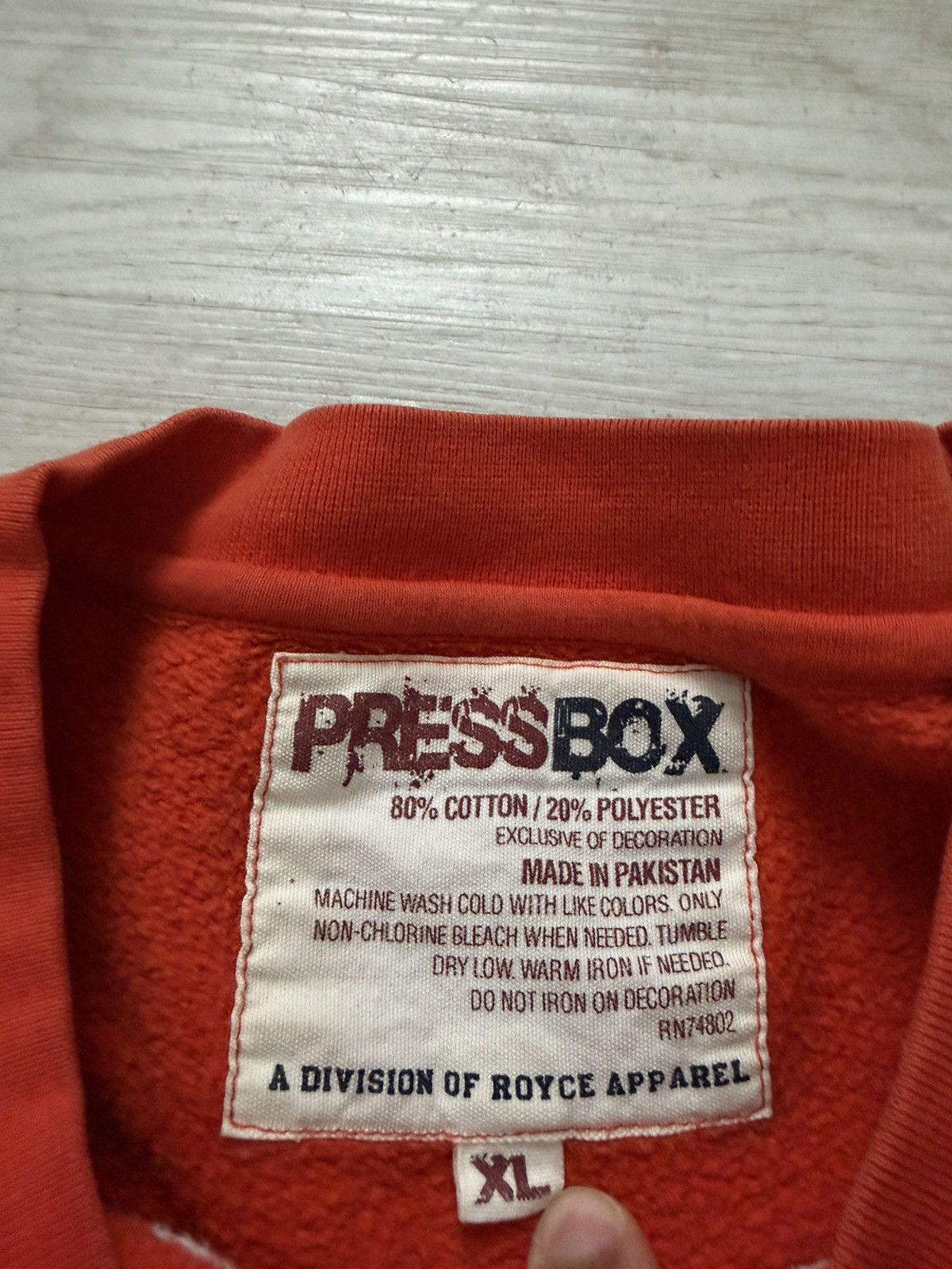 J. Press Auburn Embroidered Sweatshirt - Orange / Size XL Size US XL / EU 56 / 4 - 3 Thumbnail