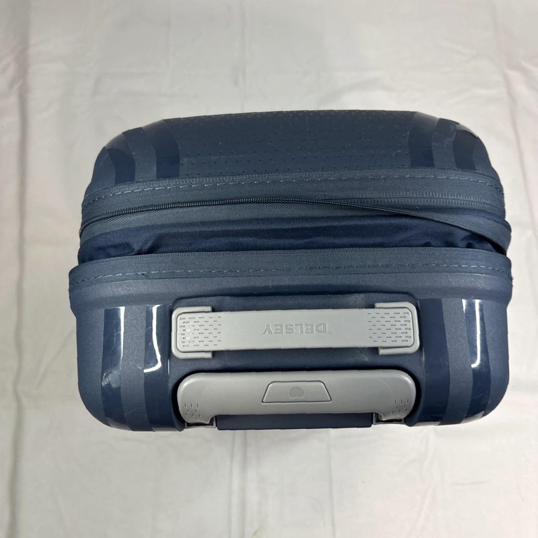 Vintage VINTAGE DELSEY Paris Clavel Hardside Expandable Luggage with Spinner Wheels Blue Carry On Luggage Unisex-Adult 19 Inch Paris Theme Mens Womens Size ONE SIZE - 6 Thumbnail