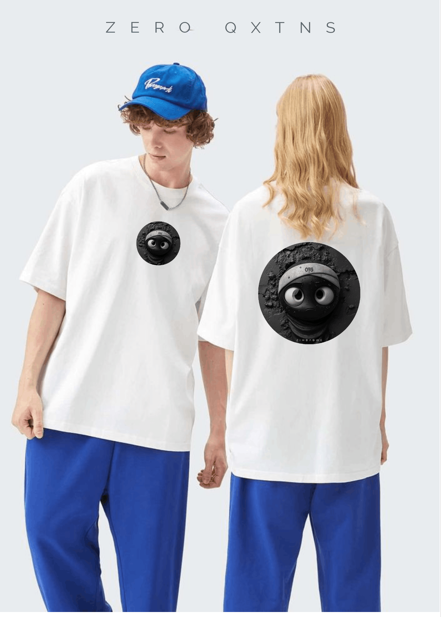 Msftsrep ZEROQXTNS[ SPHERICAL FACE DESIGN] ESSENTIAL T-SHIRT Size US XL / EU 56 / 4 - 2 Thumbnail