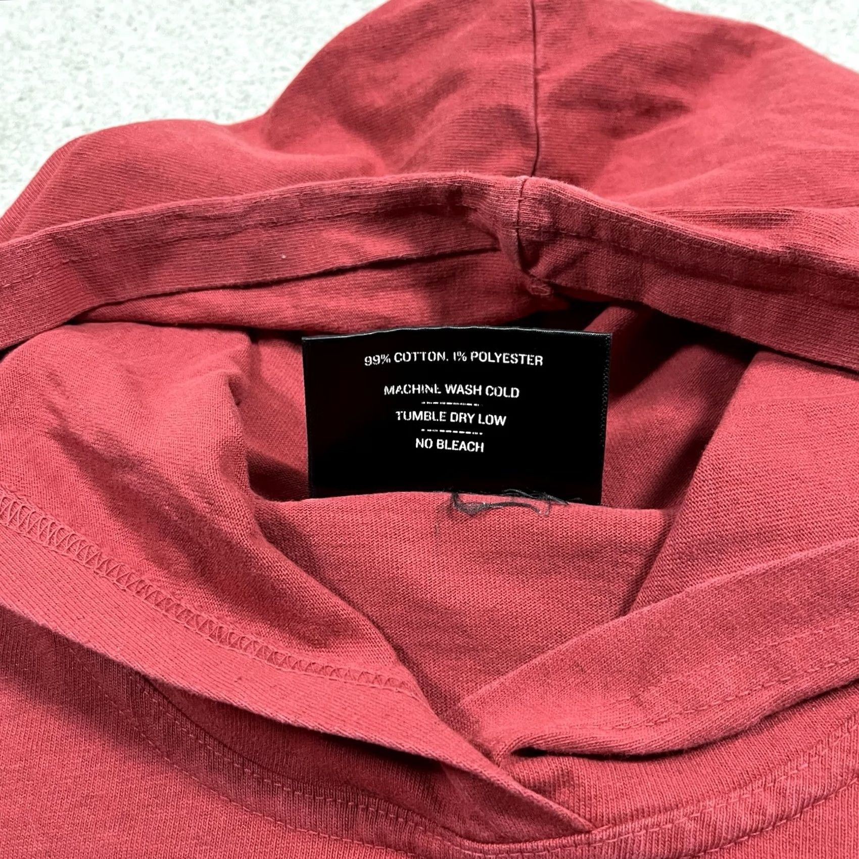 Vintage American Giant Womens L Red Hoodie Sweatshirt Cotton USA Outdoor Pullover Size L / US 10 / IT 46 - 5 Thumbnail