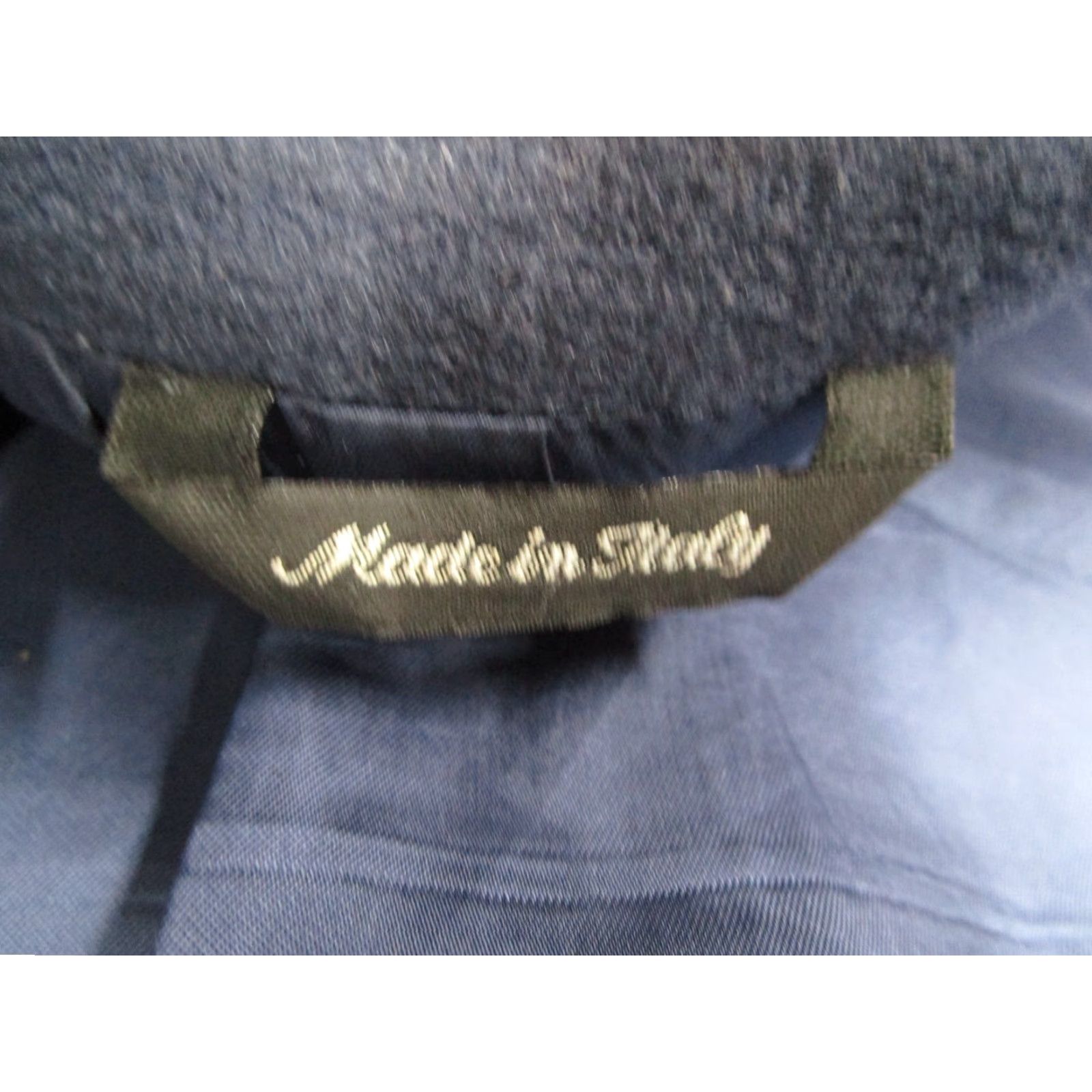 Versace VINTAGE Versace Jeans Couture Blazer Men's 42 Regular Blue Wool Blend 90s Italian Classic Size 42R - 7 Thumbnail