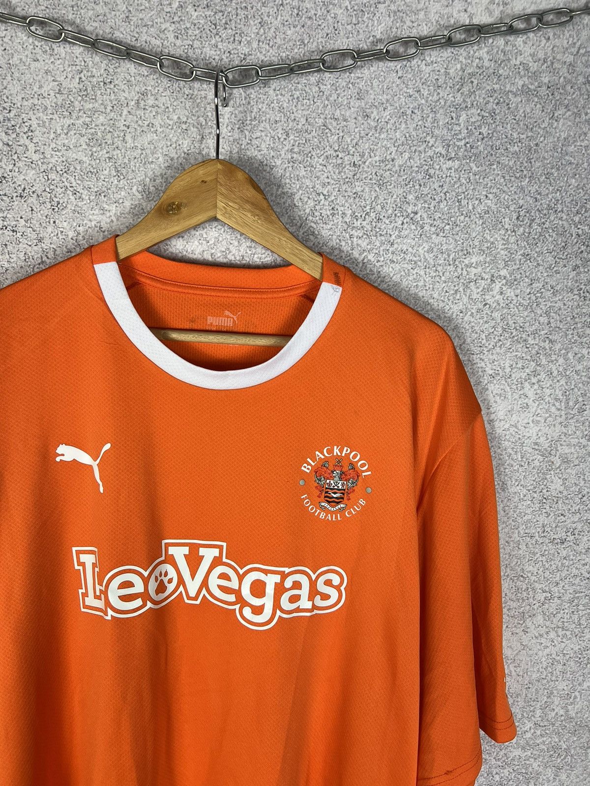 Puma Puma Blackpool 2023 24 100 Yers Soccer Jersey Football Shirt Size US XXL / EU 58 / 5 - 2 Thumbnail