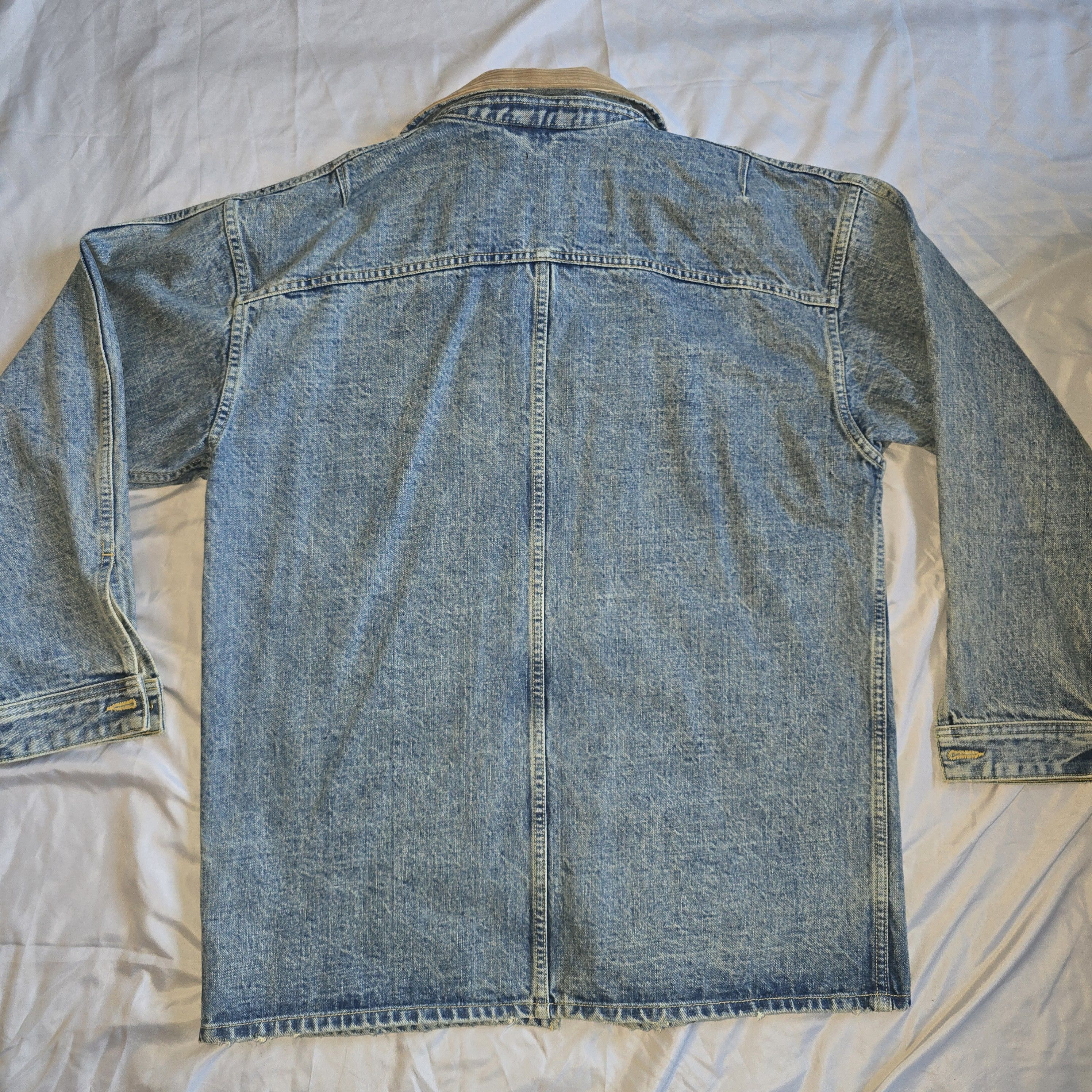 Fear of God Fear of god Corduroy Collar Denim Long Jacket size L rare Size US L / EU 52-54 / 3 - 9 Thumbnail