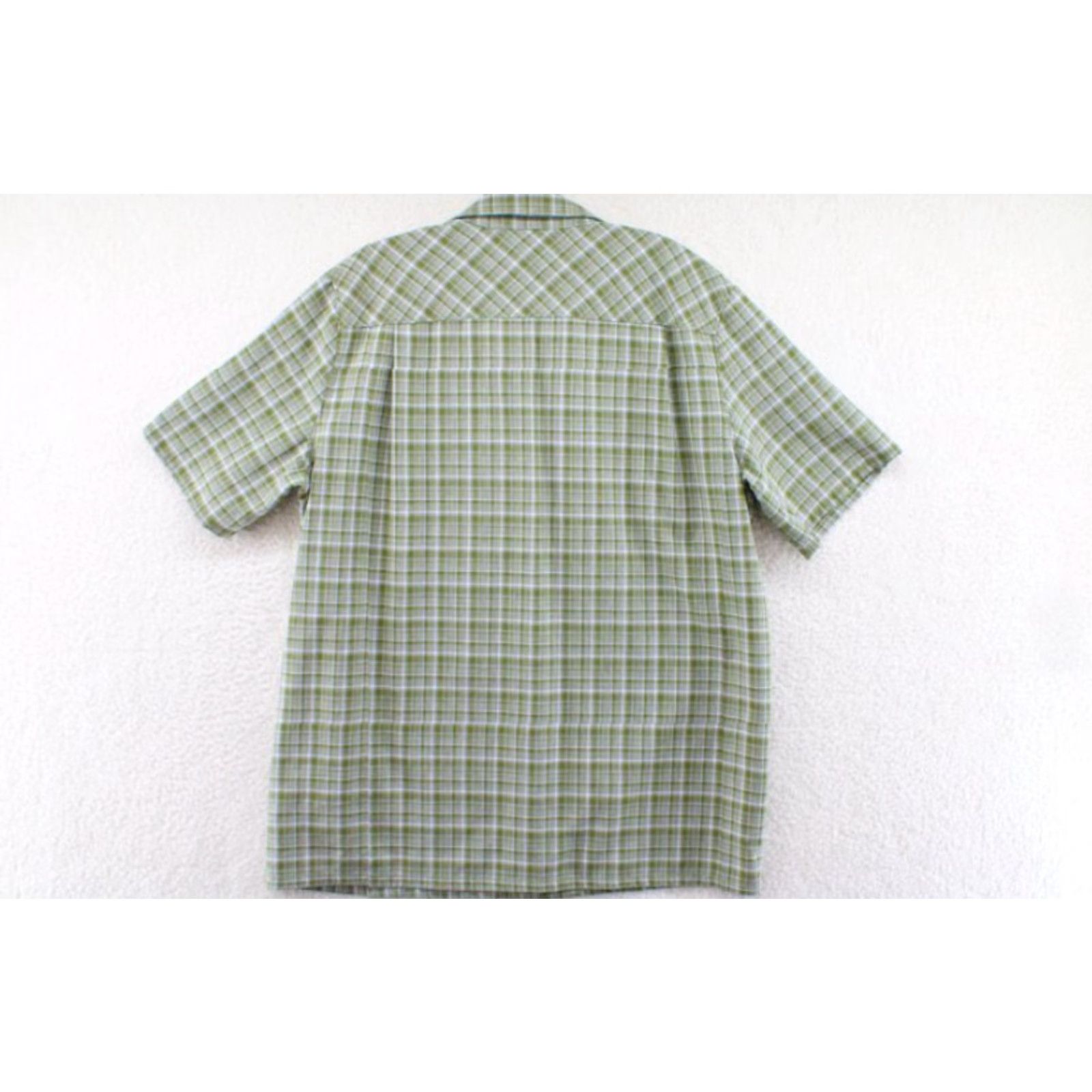 Vintage VINTAGE 5.11 Tactical Shirt Men's Medium Green Plaid Snap Up Zipper Pockets Stylish Size US M / EU 48-50 / 2 - 2 Thumbnail