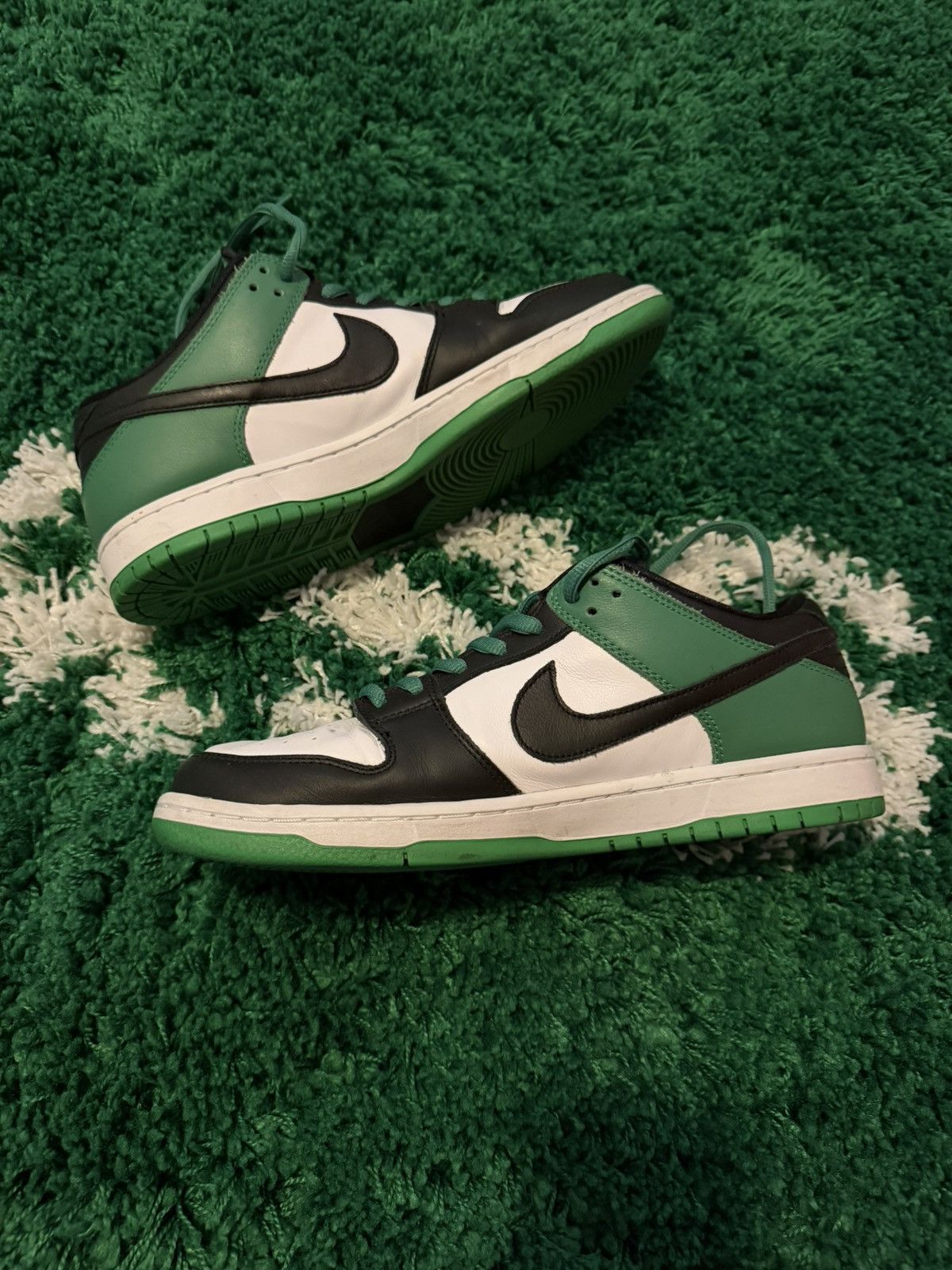 Nike Nike SB Dunk Low Pro Classic Green Sneakers 11 Size US 11 / EU 44 - 3 Thumbnail