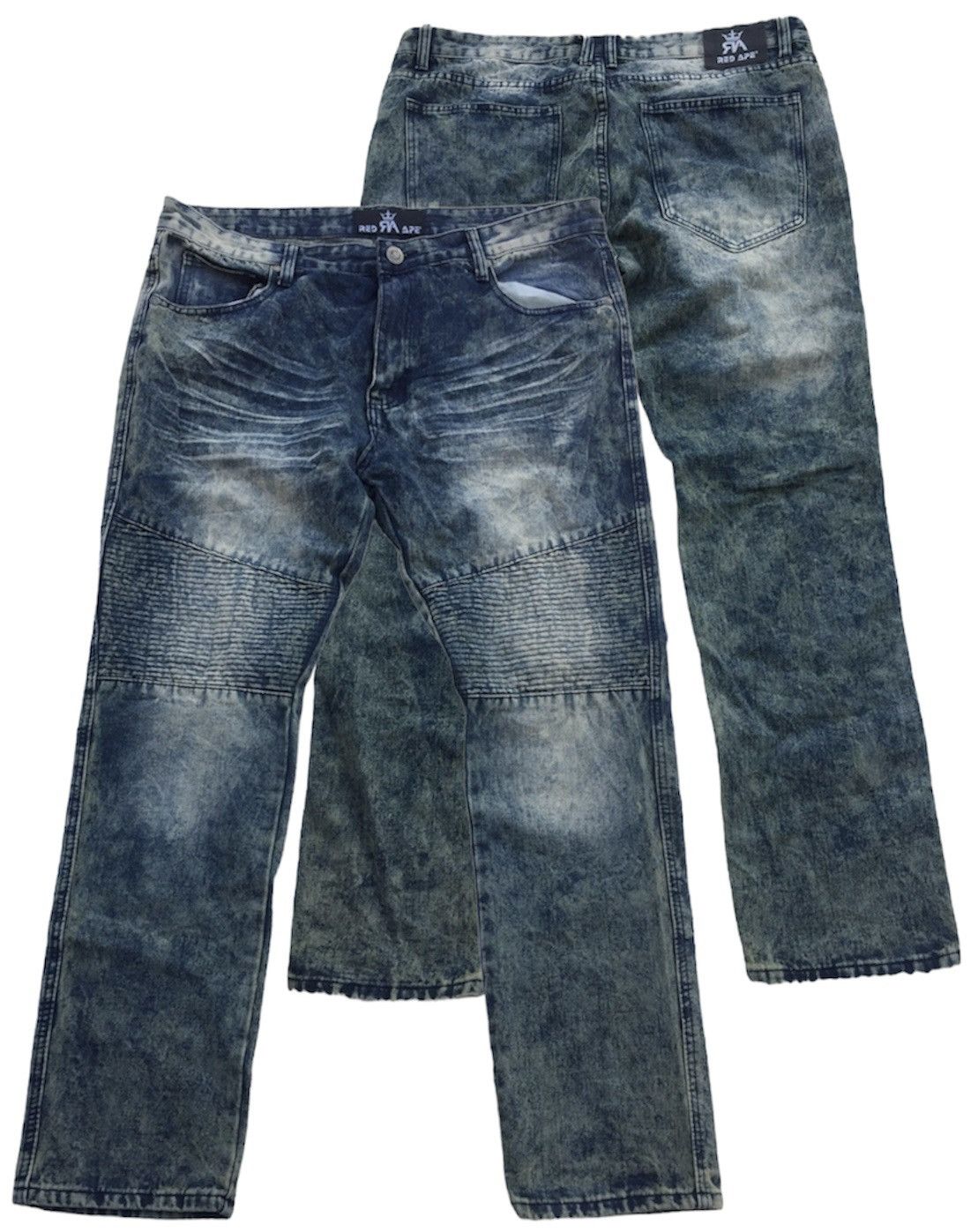 Japanese Red Ape Biker Streetwear Jeans