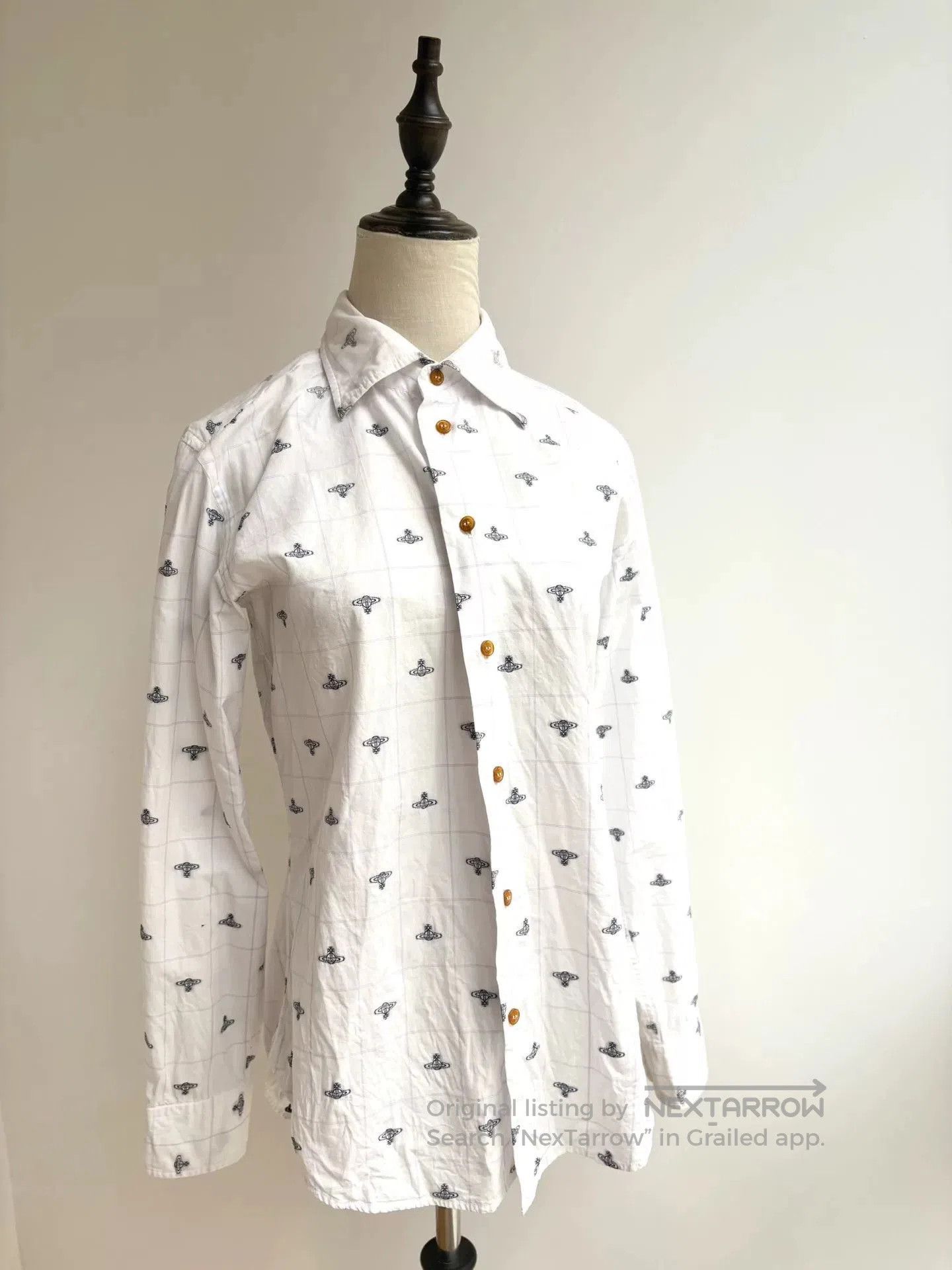 Vivienne Westwood vivienne westwood vintage saturn print shirt. Size XL / US 12-14 / IT 48-50 - 4 Thumbnail