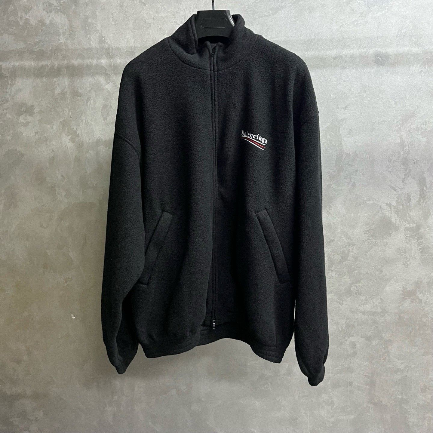 Balenciaga Balenciaga Retro Printed Black Light Jacket xxs Men Size US XXS / EU 40 - 1 Thumbnail