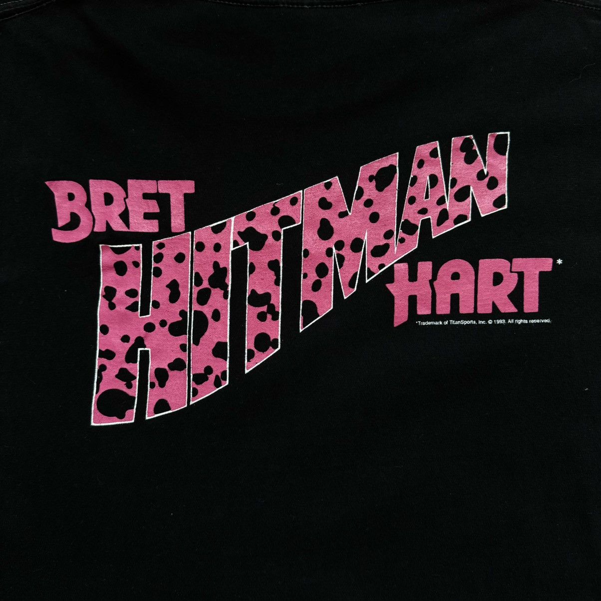 WWE Bret Hart hitman 1993 vintage wwe wwf wrestling titansports Size US XL / EU 56 / 4 - 6 Thumbnail