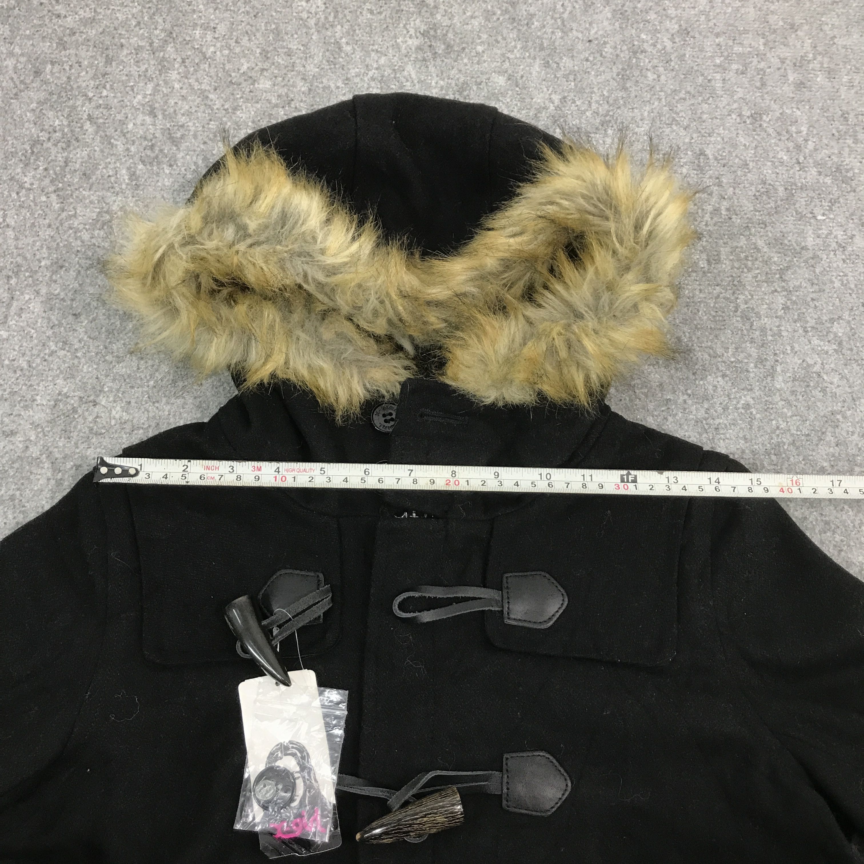 X-Girl xgirl brand japan wool fur hoodie jacket Size M / US 6-8 / IT 42-44 - 8 Thumbnail