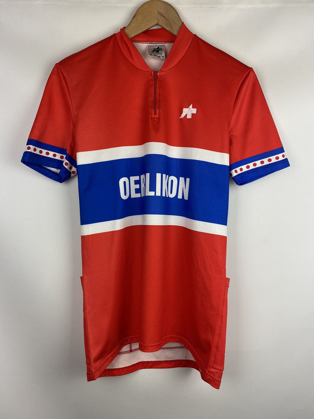 Vintage Assos Of Switzerland Oerlikon vintage cycling jersey size L Size US L / EU 52-54 / 3 - 1 Thumbnail