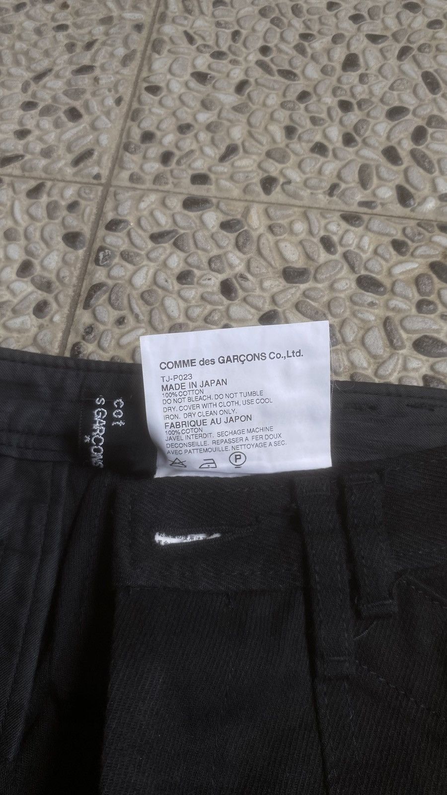 Comme des Garcons Comme des Garçons Tricot Black Multi-Pocket CargoPants Size US 28 / EU 44 - 5 Thumbnail