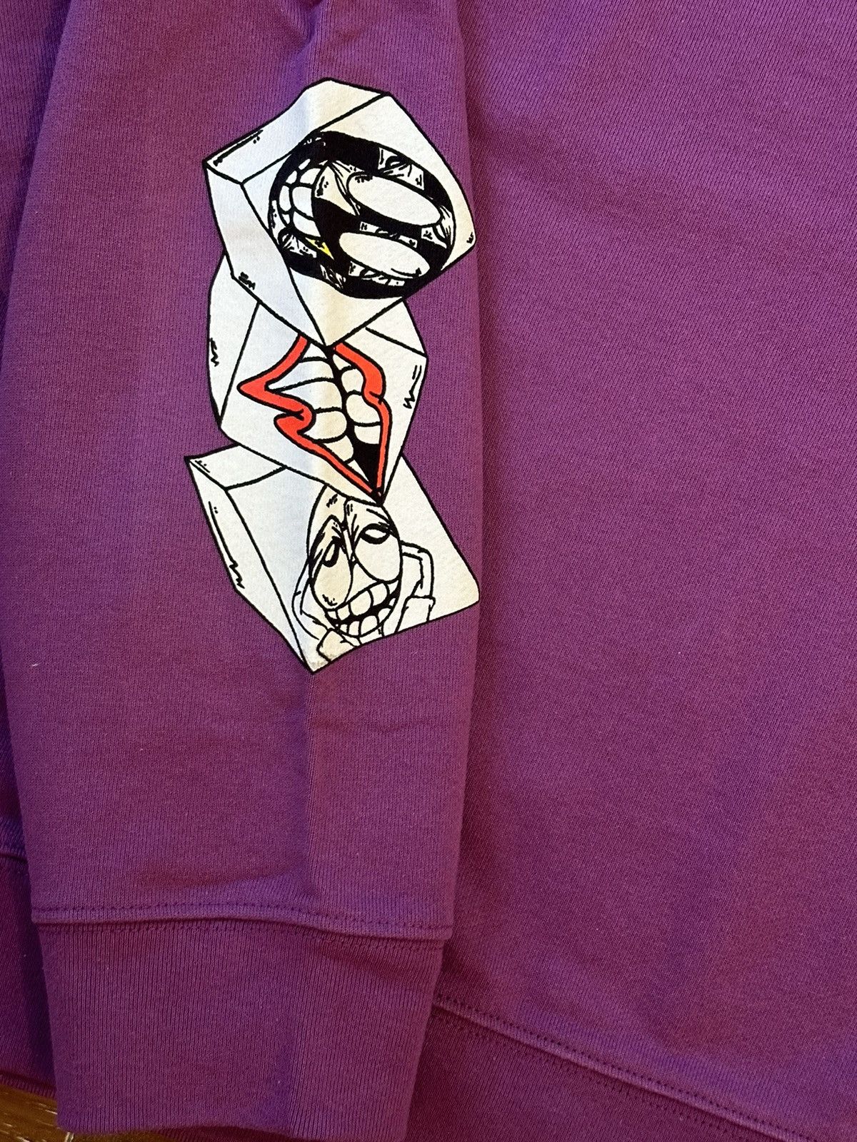 Chrome Hearts Chrome Hearts X Matty Boy More not Less Purple Polo Shirt L Size US L / EU 52-54 / 3 - 10 Thumbnail
